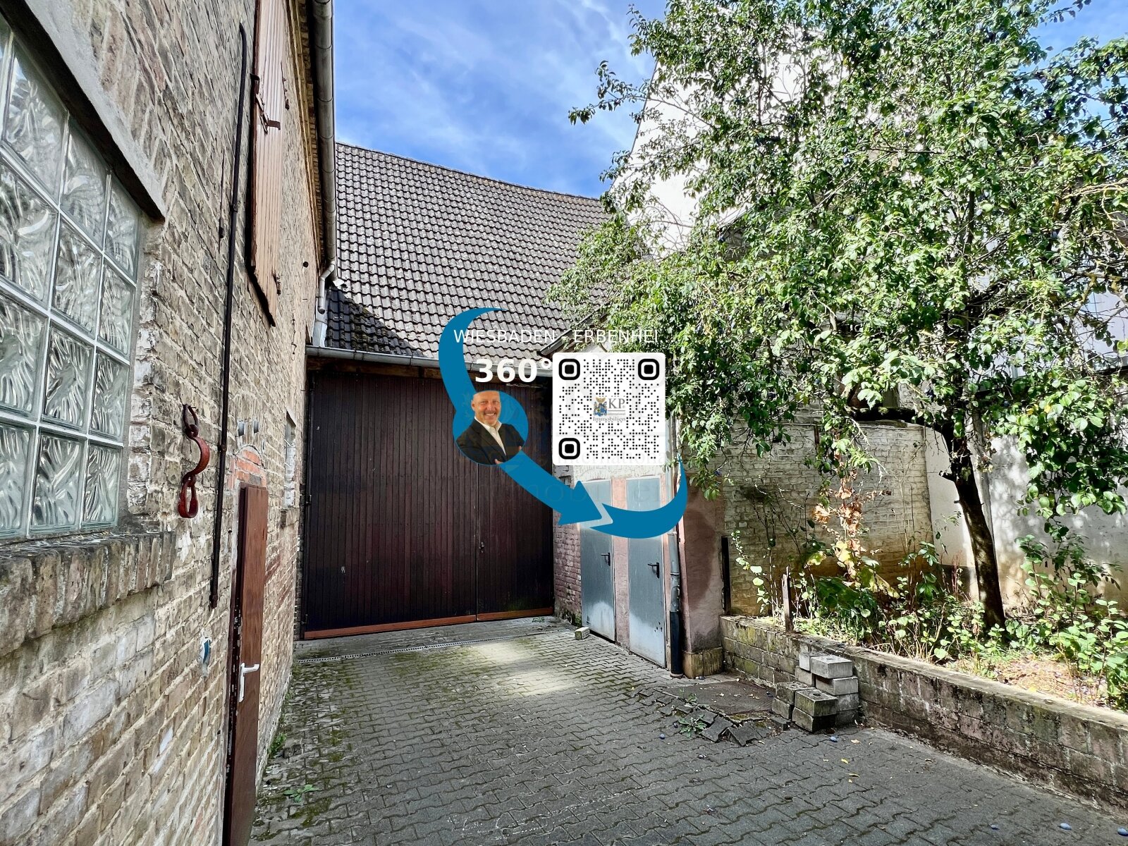 ERBENHEIM: SPACIOUS PROPERTY WITH BARN IN A QUIET CENTRAL LOCATION