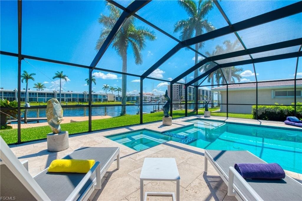 Cape Coral: Traumvilla am Wasser – Segelbootzugang & atemberaubende Aussicht 