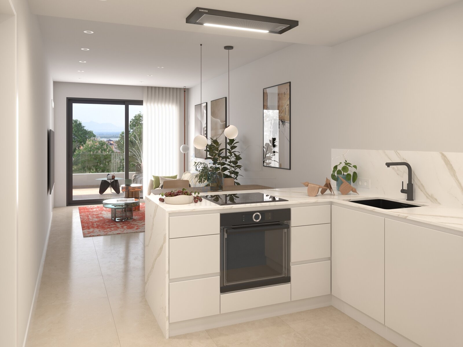 Modern Groundfloor new-build apartment in La Marina – El Pinet with 78.3 m² of living space