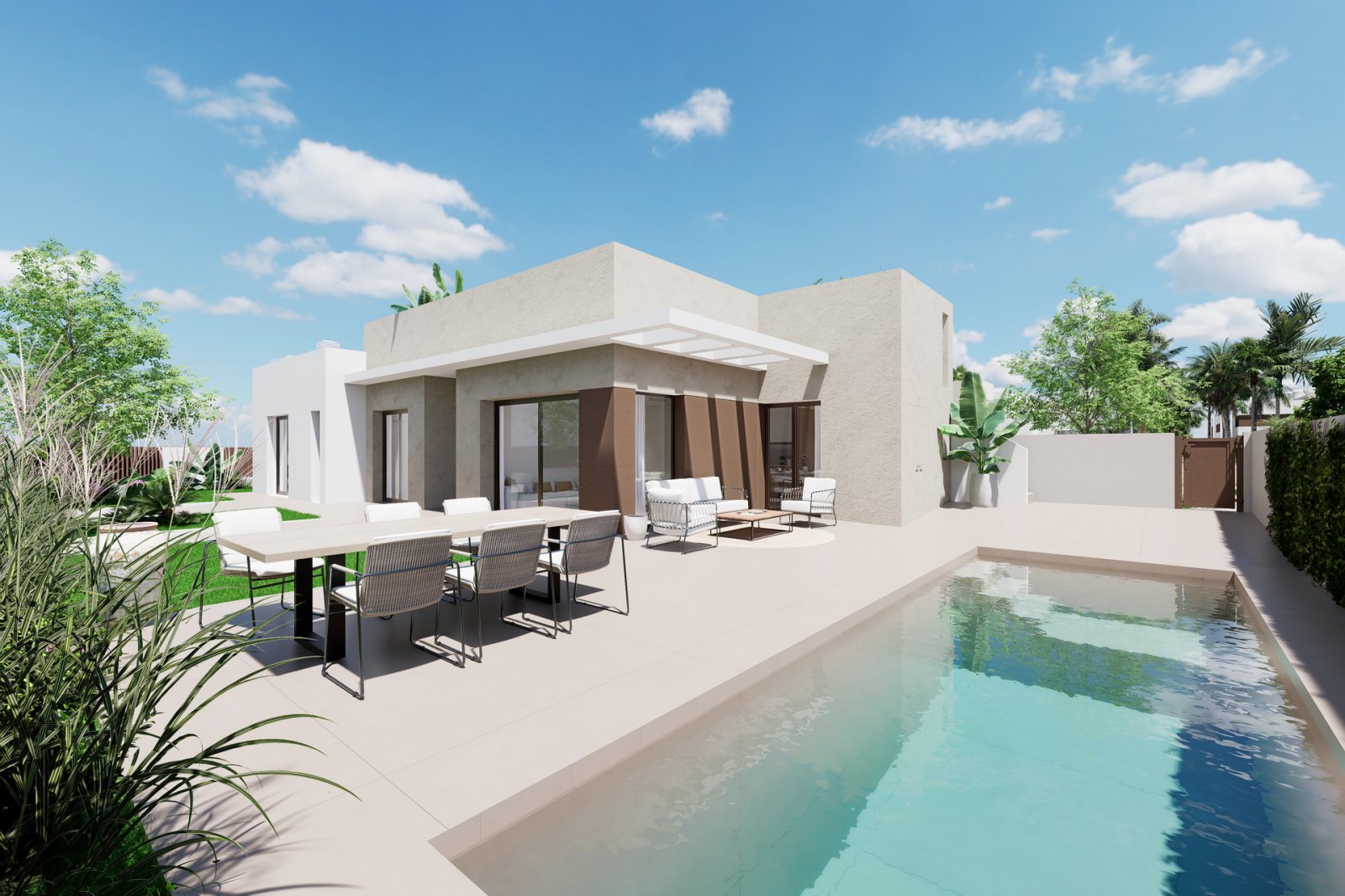 Moderne Villa am Golfplatz Serena