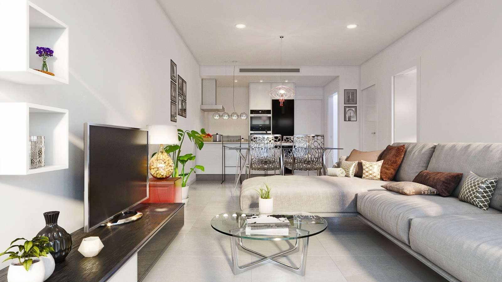 Moderne ebenerdige Villa