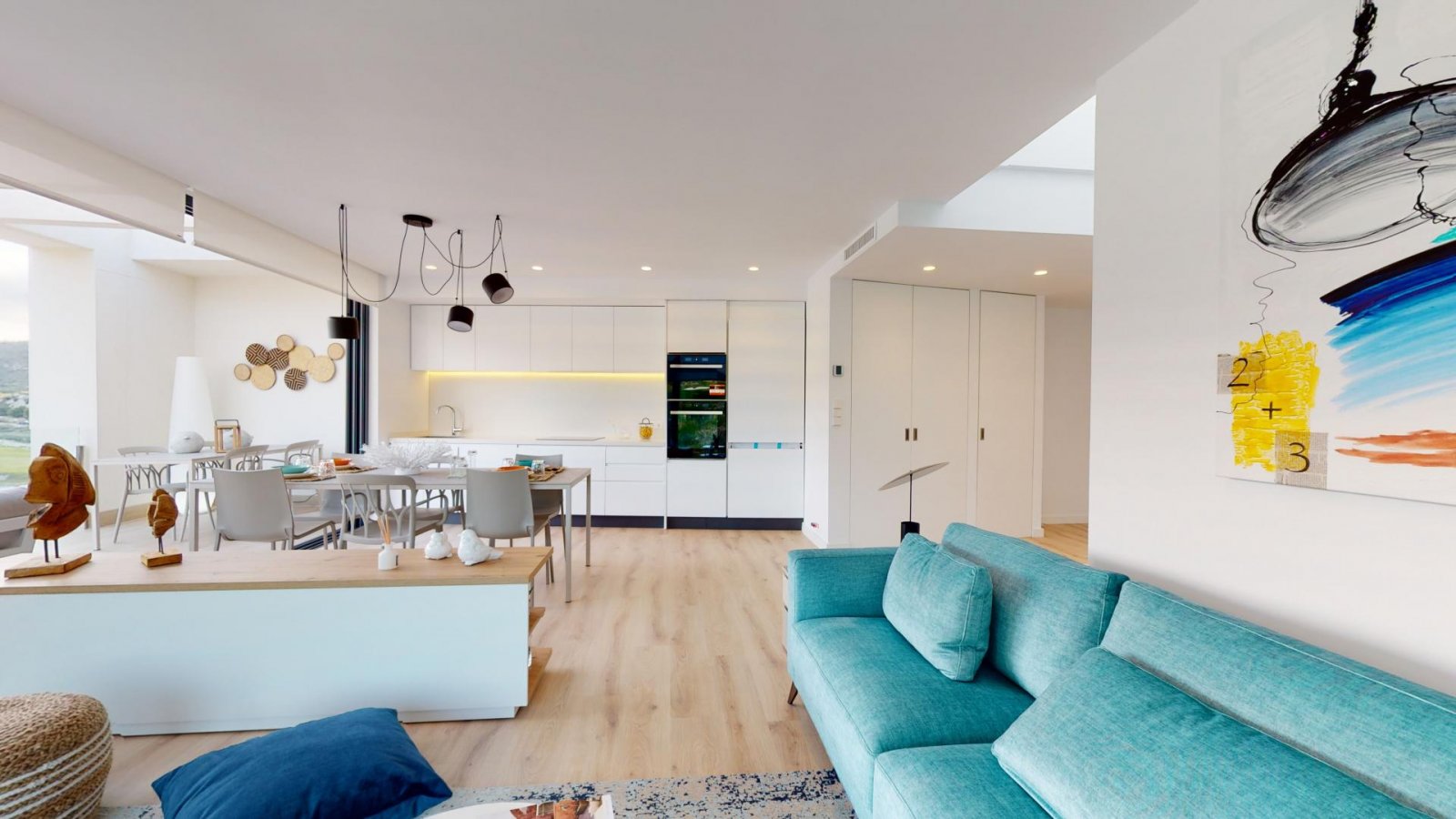 <p>Duplex provided with 2 Bedrooms and 2 Bathrooms, communal swimming pool and private parking space within domain. </p><p>These new phase Annapurn...