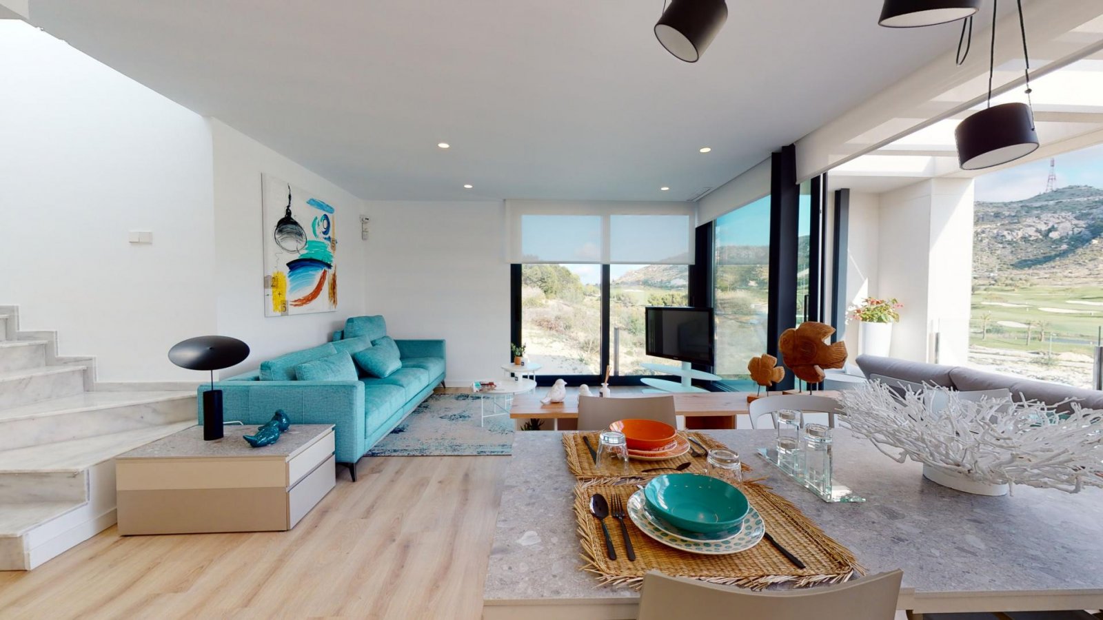 <p>Duplex provided with 2 Bedrooms and 2 Bathrooms, communal swimming pool and private parking space within domain. </p><p>These new phase Annapurn...