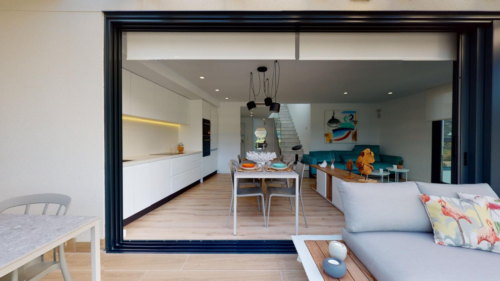 <p>Duplex provided with 2 Bedrooms and 2 Bathrooms, communal swimming pool and private parking space within domain. </p><p>These new phase Annapurn...