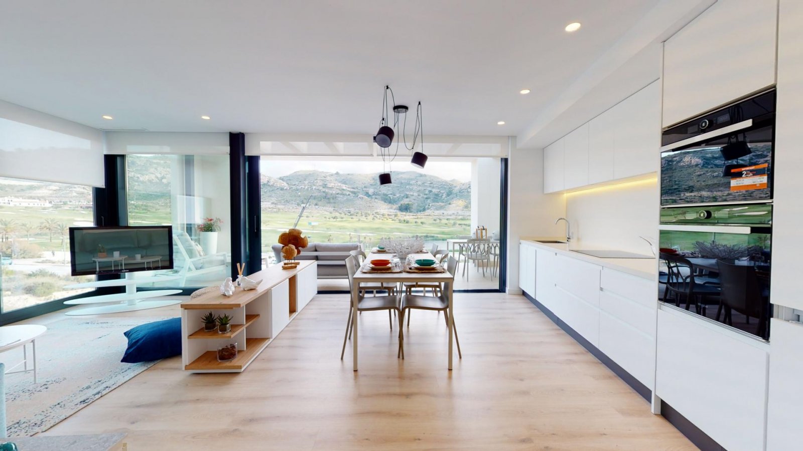 <p>Duplex provided with 2 Bedrooms and 2 Bathrooms, communal swimming pool and private parking space within domain. </p><p>These new phase Annapurn...