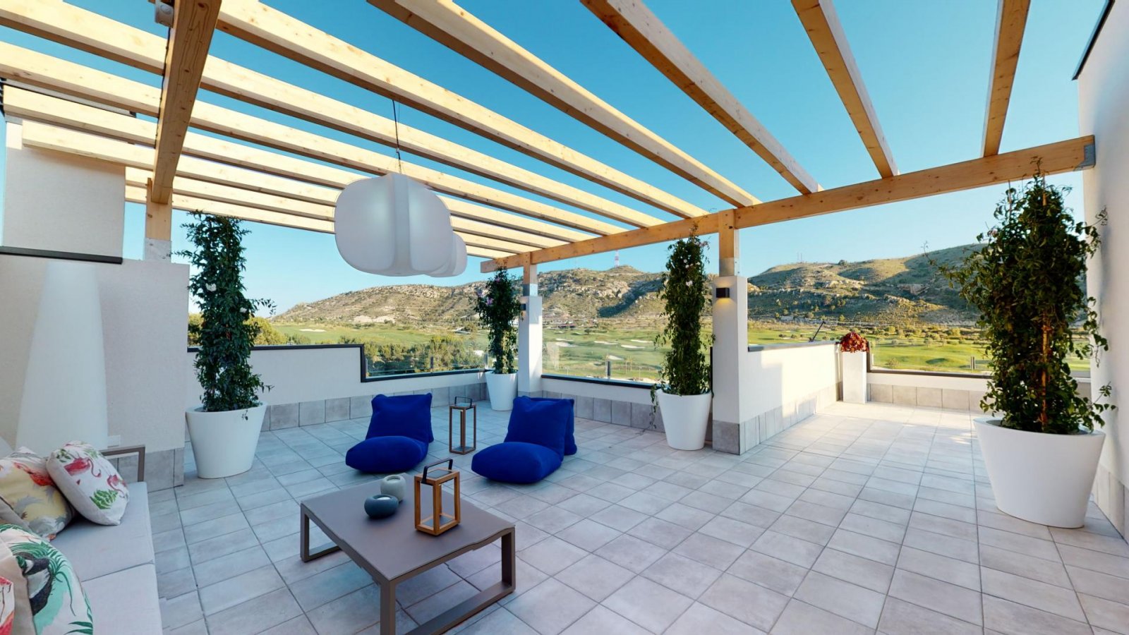 <p>Duplex provided with 2 Bedrooms and 2 Bathrooms, communal swimming pool and private parking space within domain. </p><p>These new phase Annapurn...