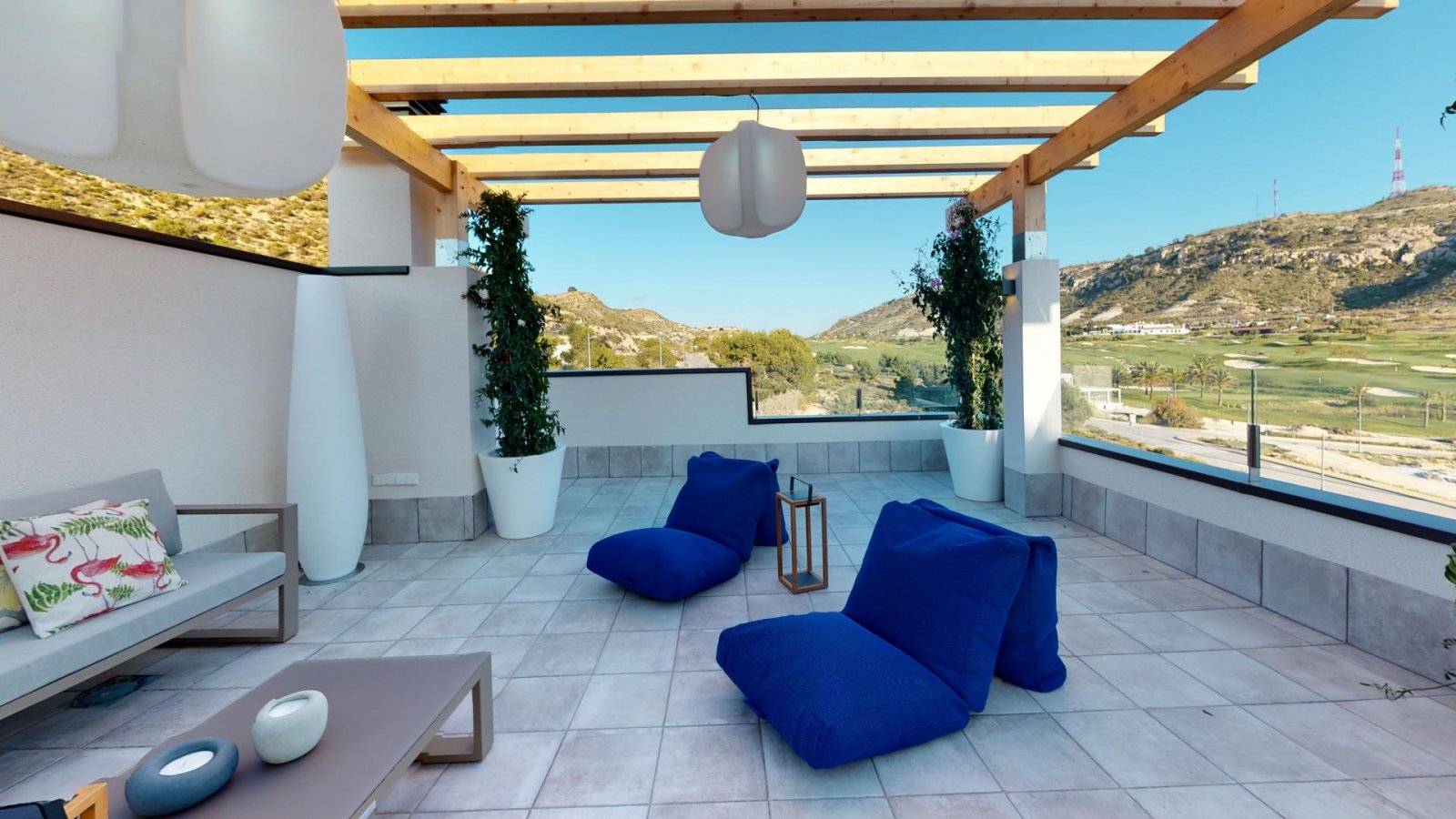 <p>Duplex provided with 2 Bedrooms and 2 Bathrooms, communal swimming pool and private parking space within domain. </p><p>These new phase Annapurn...