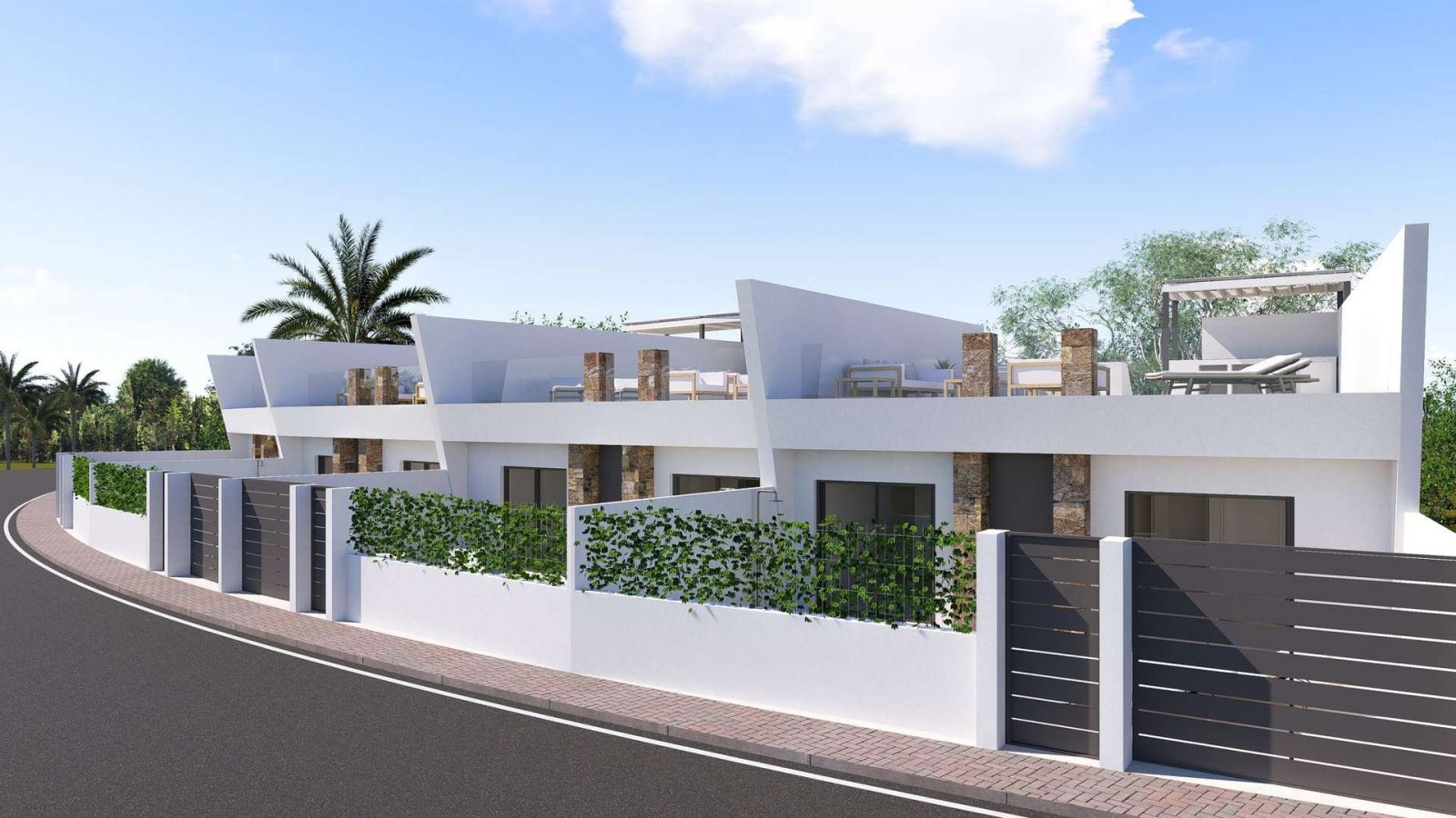Moderner Bungalow mit Pool