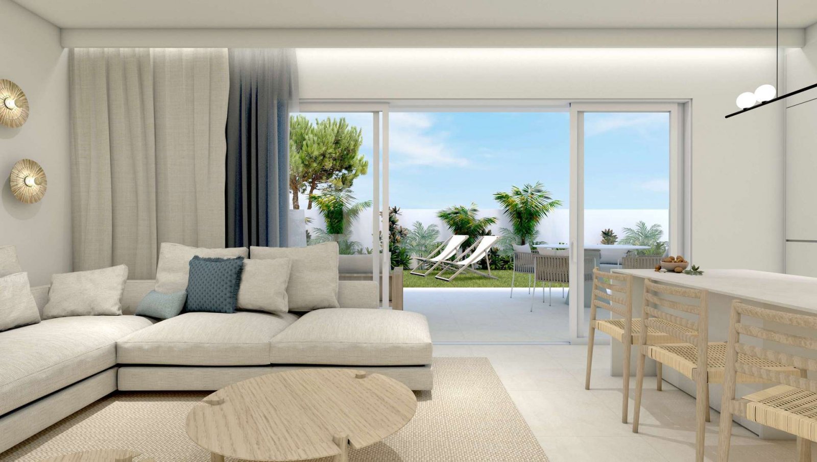 Torre de la Horadada: Wohnung in Meeresnähe (300m) mit Pool 