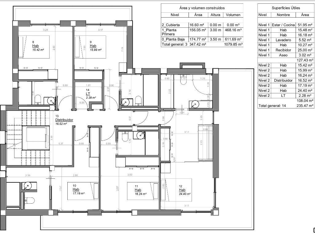 Urban plot of 723 m2 Located only 200 m to the seaSeaviews from the first floorThere is a project for a villa of 347 m2Licence paid. Licence in 4 m...