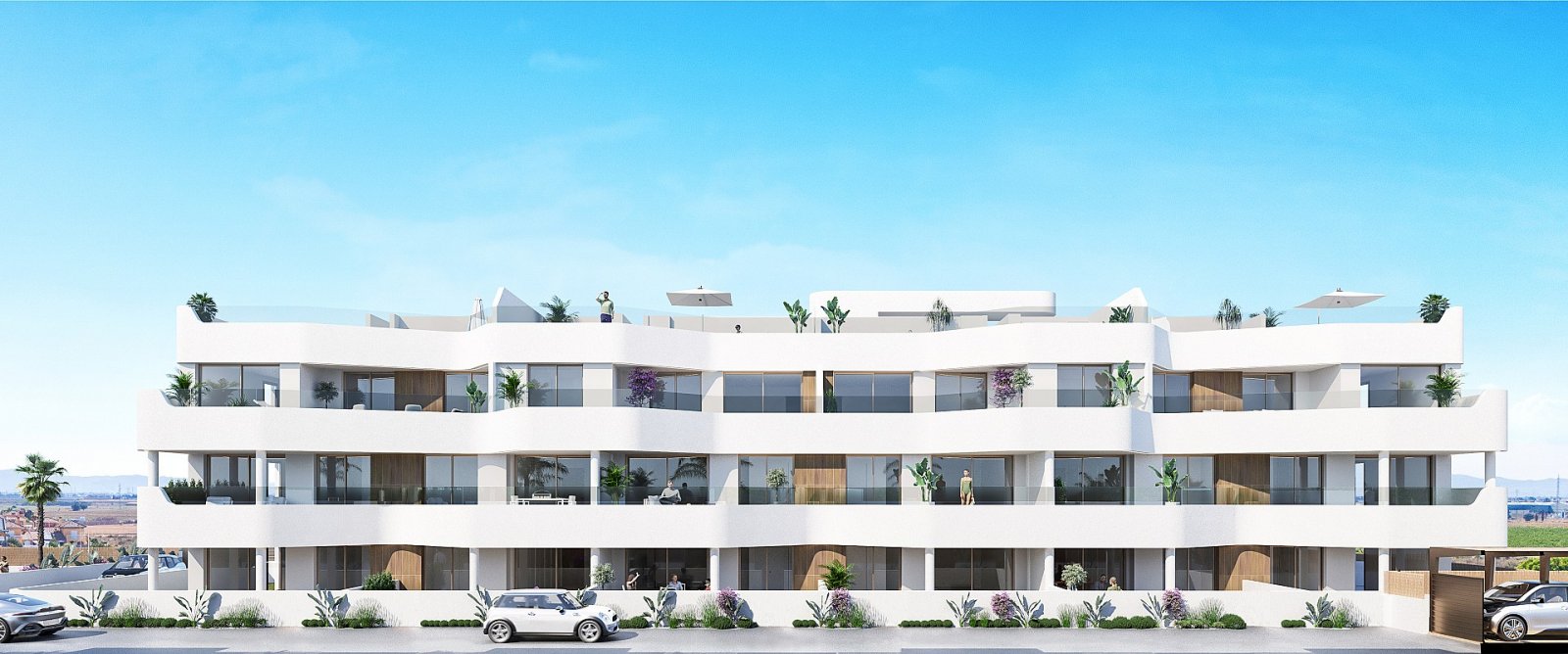 <p>Apartment with garden provided with 2 Bedrooms and 2 Bathrooms, communal swimming pool and parking spot. </p><p>This development offers a combin...