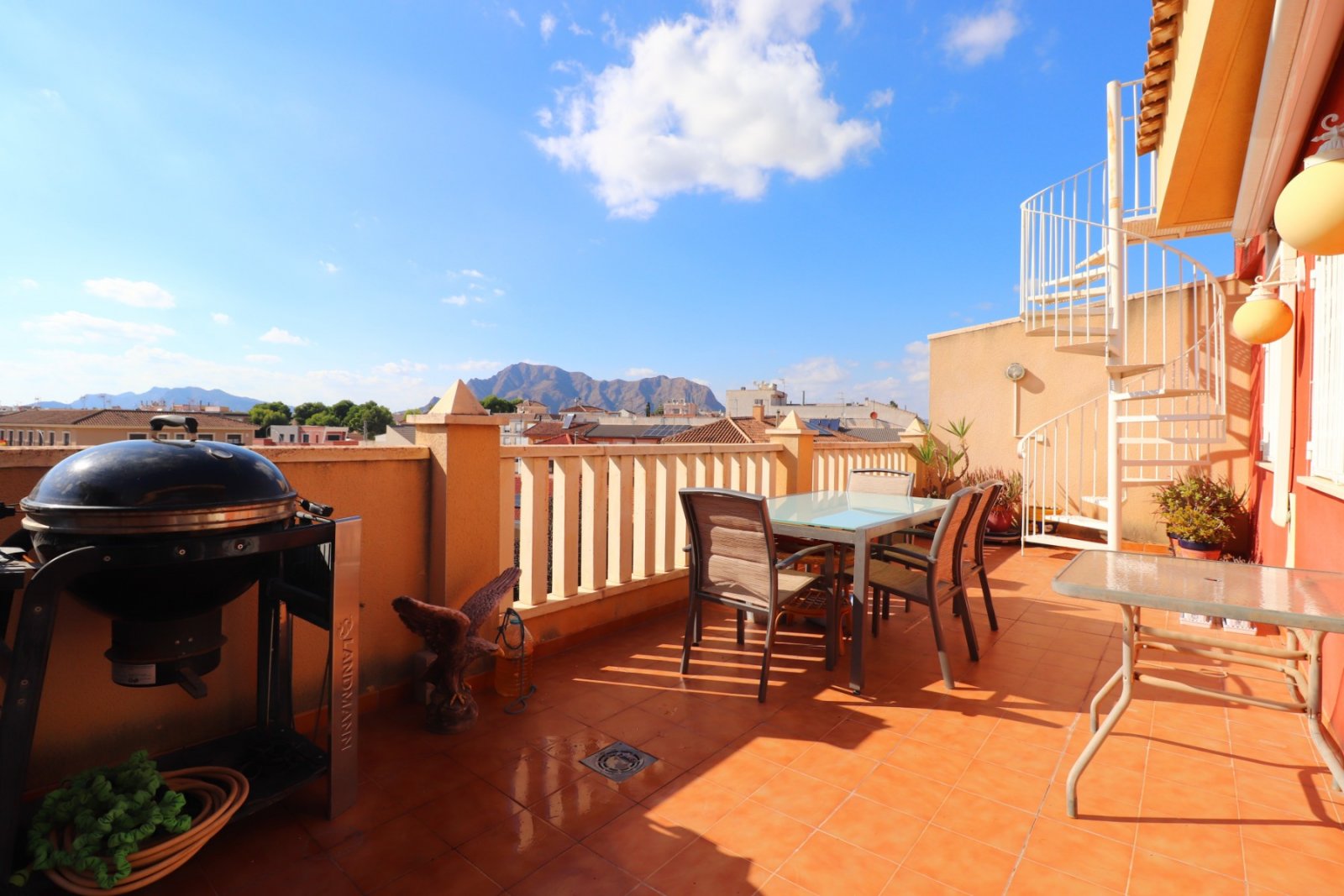   This West Facing, Three Bedroom Top Floor Apartment in Rafal is located in a lovely, traditional Spanish town on the Costa Blanca, within a short...
