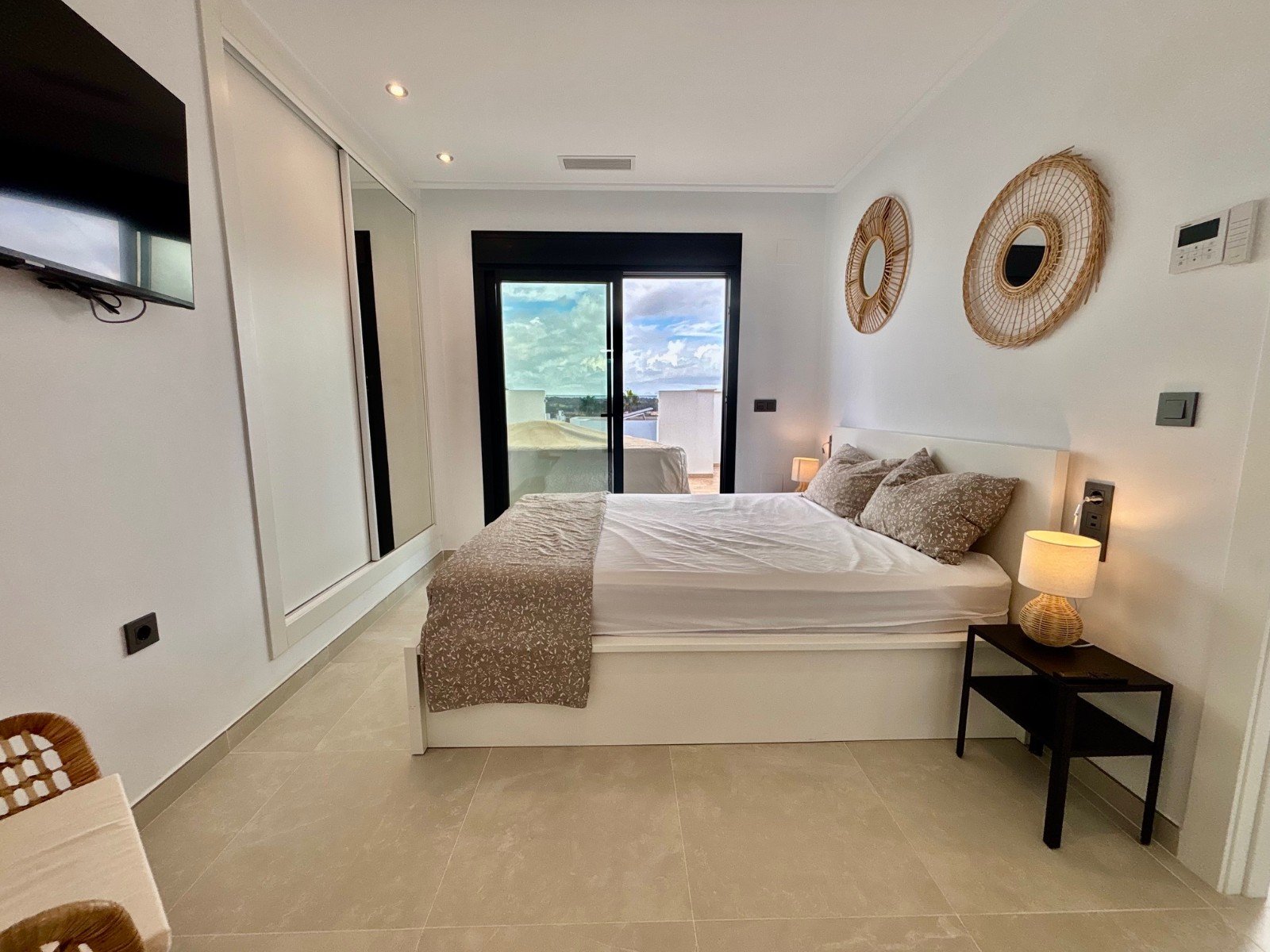   This Modern, East and West Facing, Two Bedroom Detached Villa in Benijofar is located within a highly sought-after area on the Costa Blanca South...