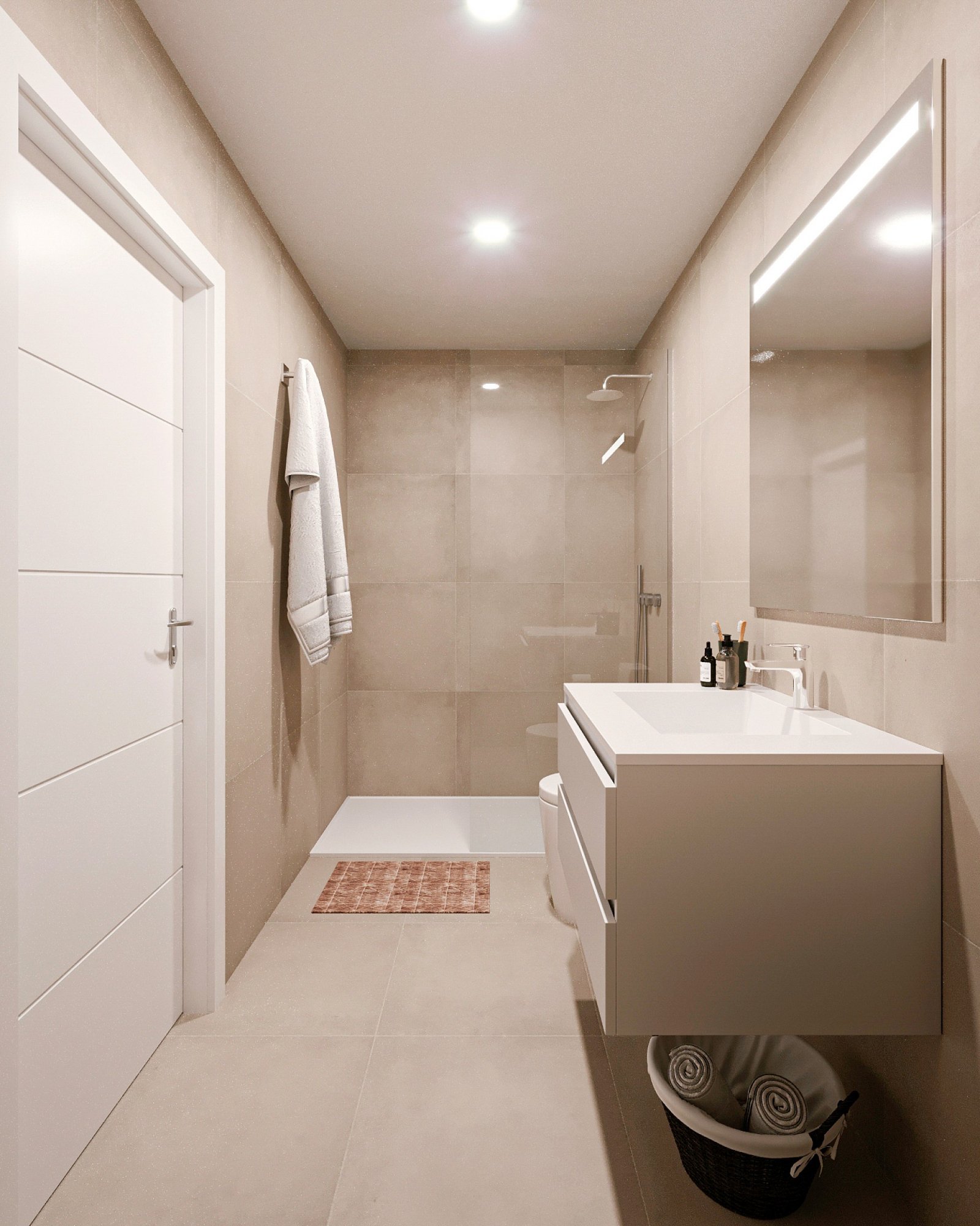 <p>Apartments - solarium provided with 2 Bedrooms and 2 Bathrooms, communal swimming pool and parking space on own plot. </p>