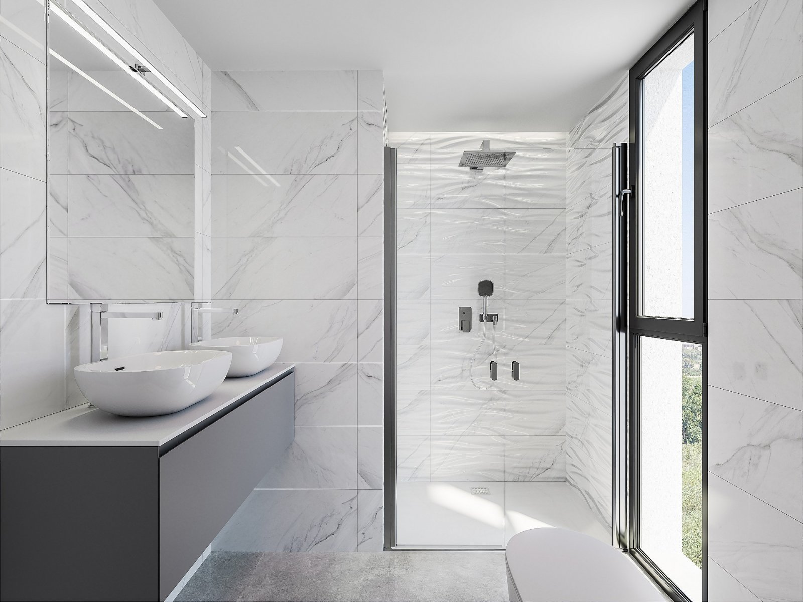 <p>Apartment with garden provided with 2 Bedrooms and 2 Bathrooms, communal swimming pool and parking spot. </p><p>All apartments have an open kitc...