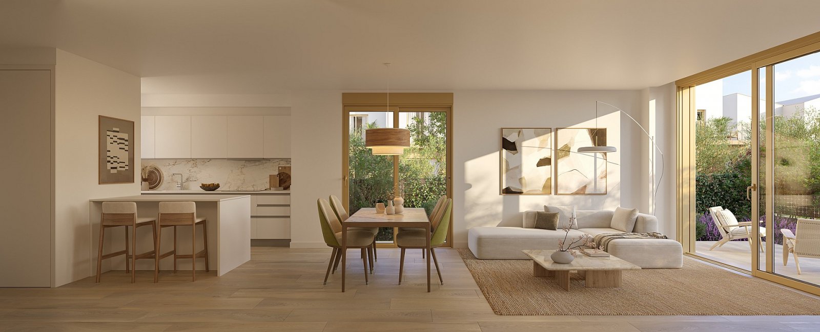 Exklusives Wohnen mit Meerblick und Resort-Charakter