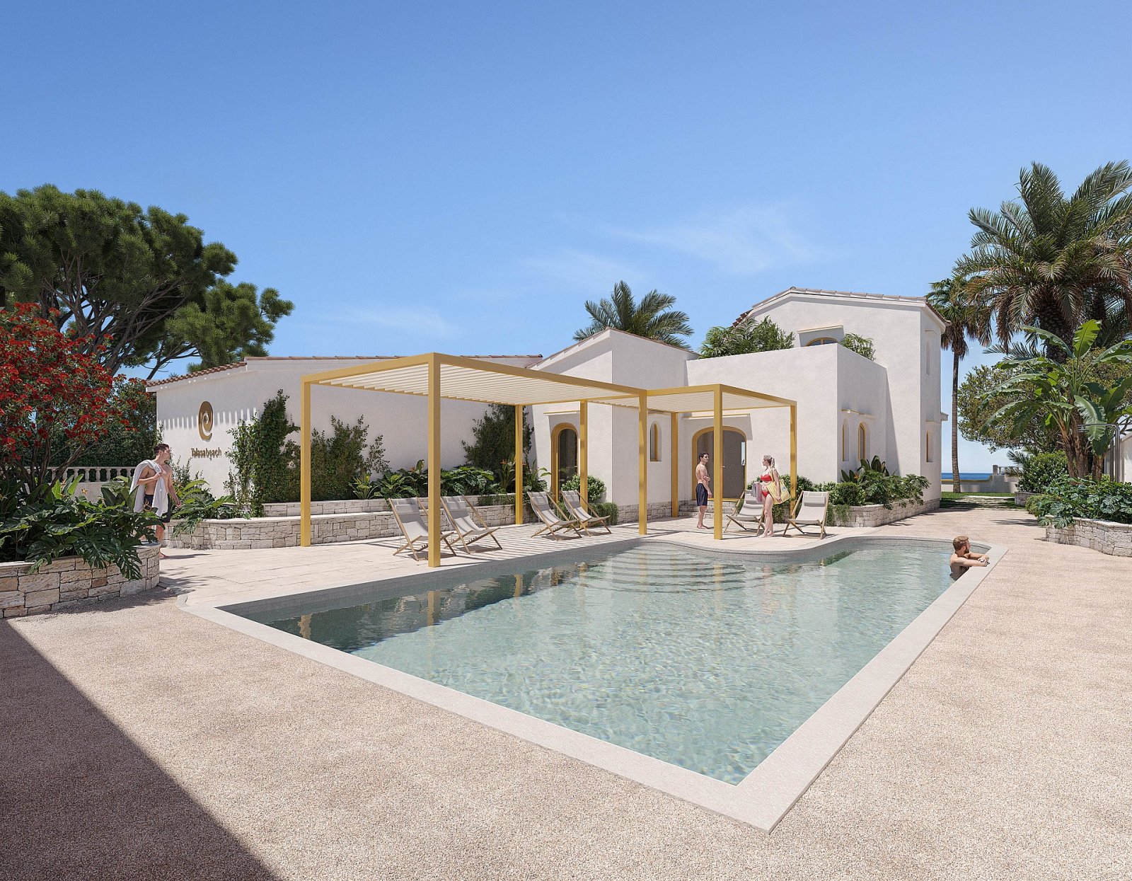 Exklusives Wohnen mit Meerblick und Resort-Charakter