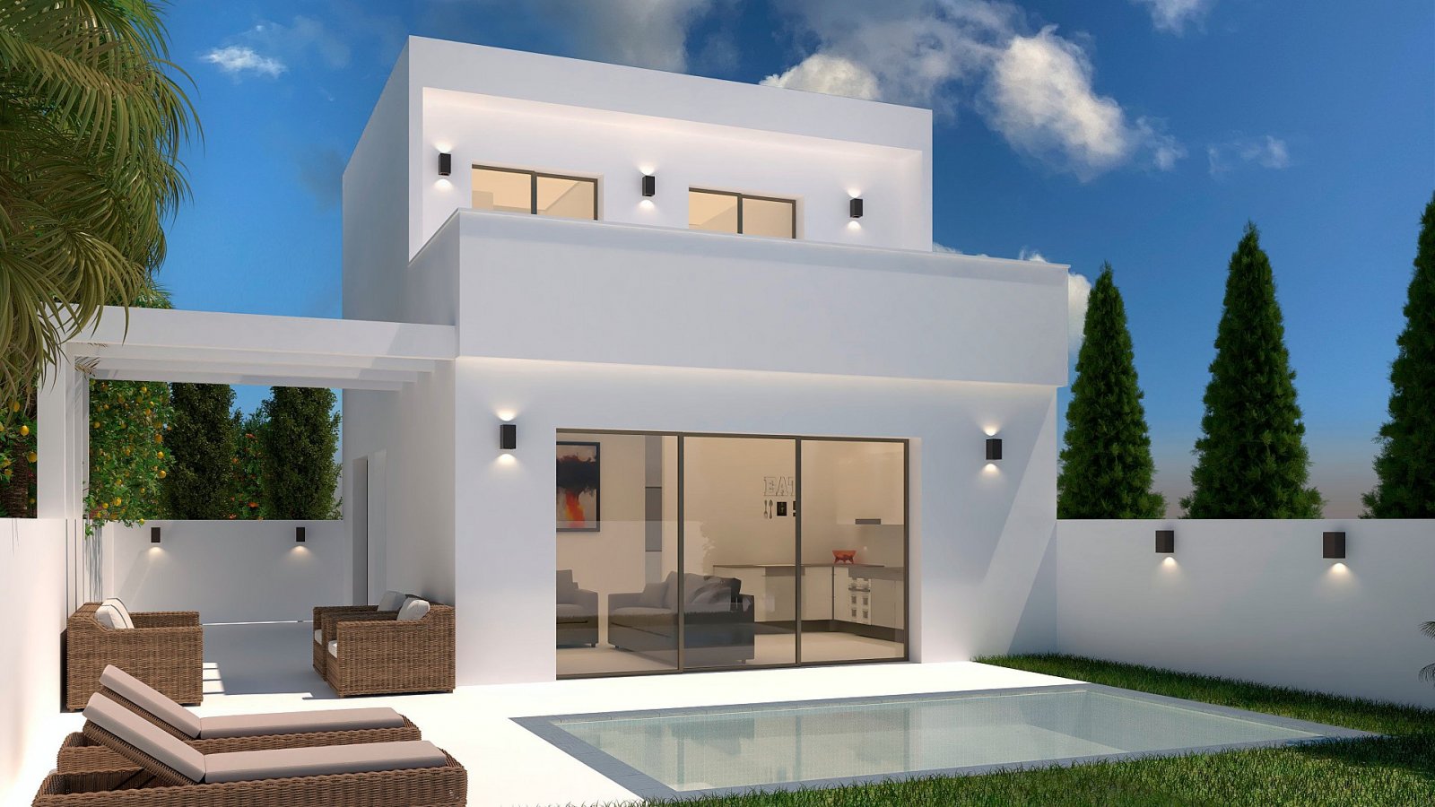 <p>Villa provided with 3 Bedrooms and 2 Bathrooms, optional swimming pool and parking space on own plot. </p><p>Discover this beautiful project wit...