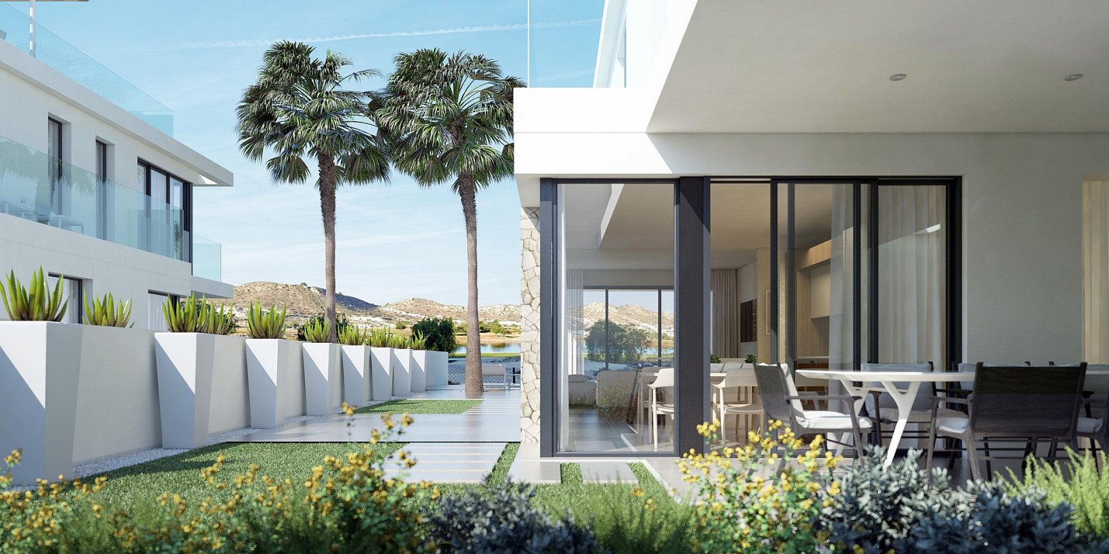 <p>Villa provided with 3 Bedrooms and 3 Bathrooms, private swimming pool and private garage for 2 cars. </p>