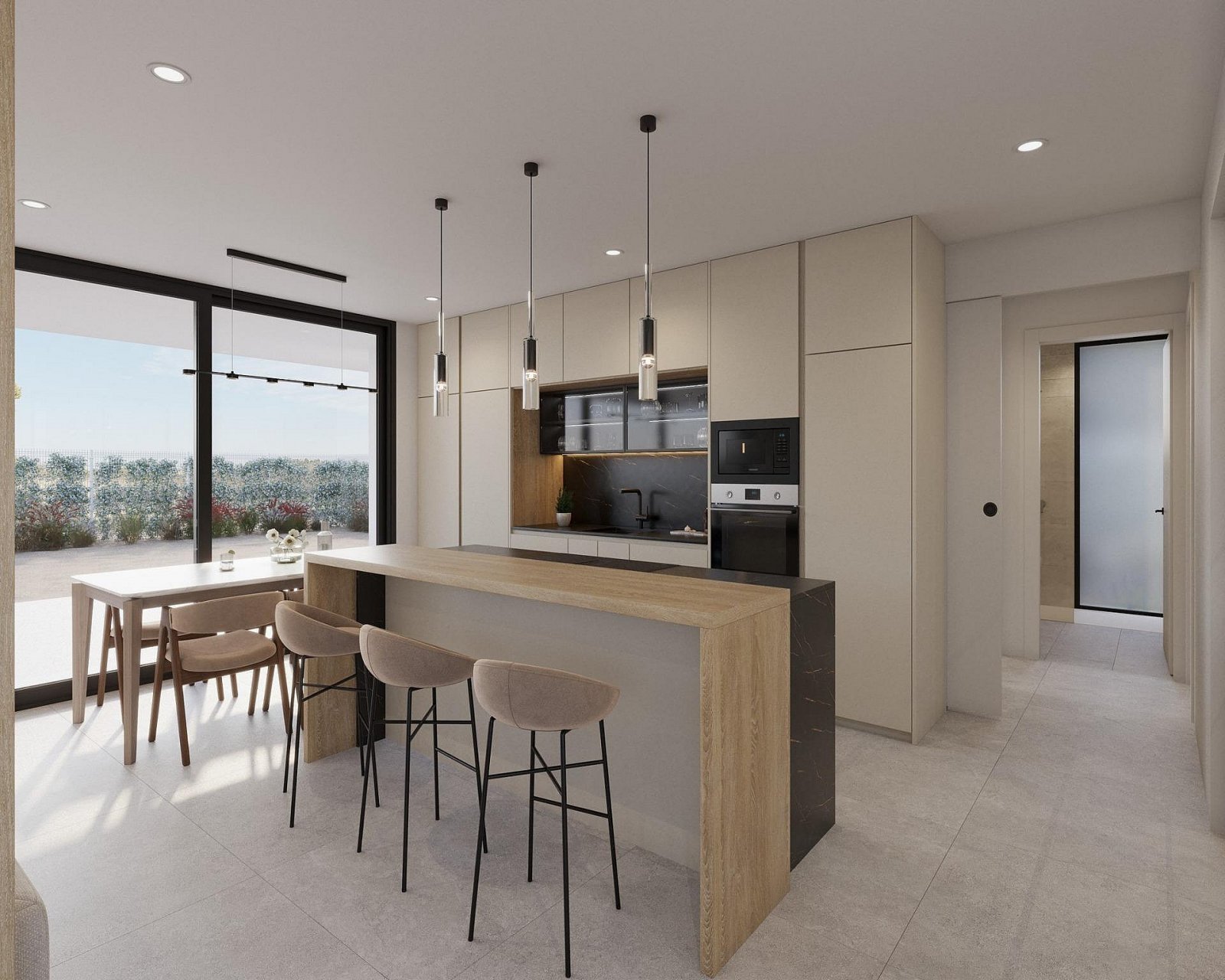 <p>Villa provided with 3 Bedrooms and 2 Bathrooms, private swimming pool and private garage for 2 cars. </p><p>Luxury new build homes on the Hacien...