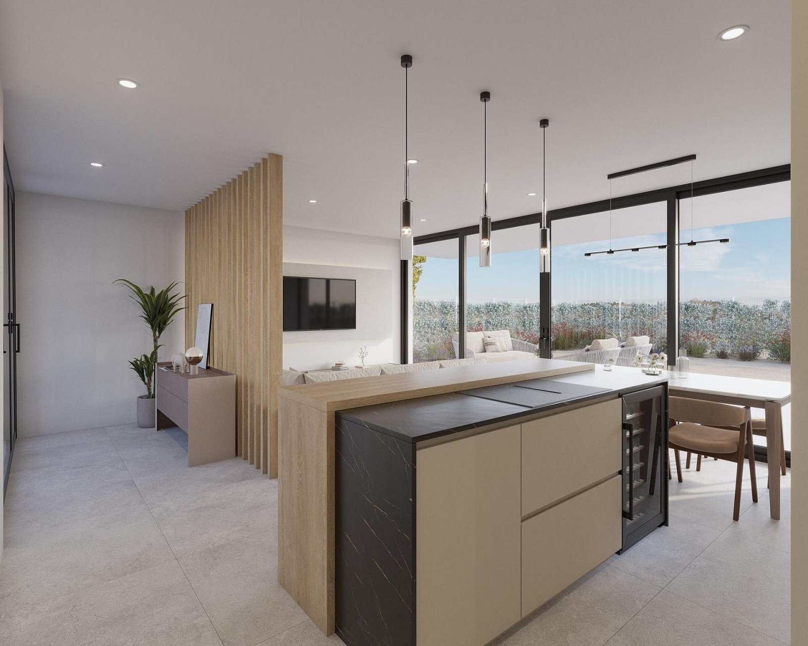 <p>Villa provided with 3 Bedrooms and 2 Bathrooms, private swimming pool and private garage for 2 cars. </p><p>Luxury new build homes on the Hacien...