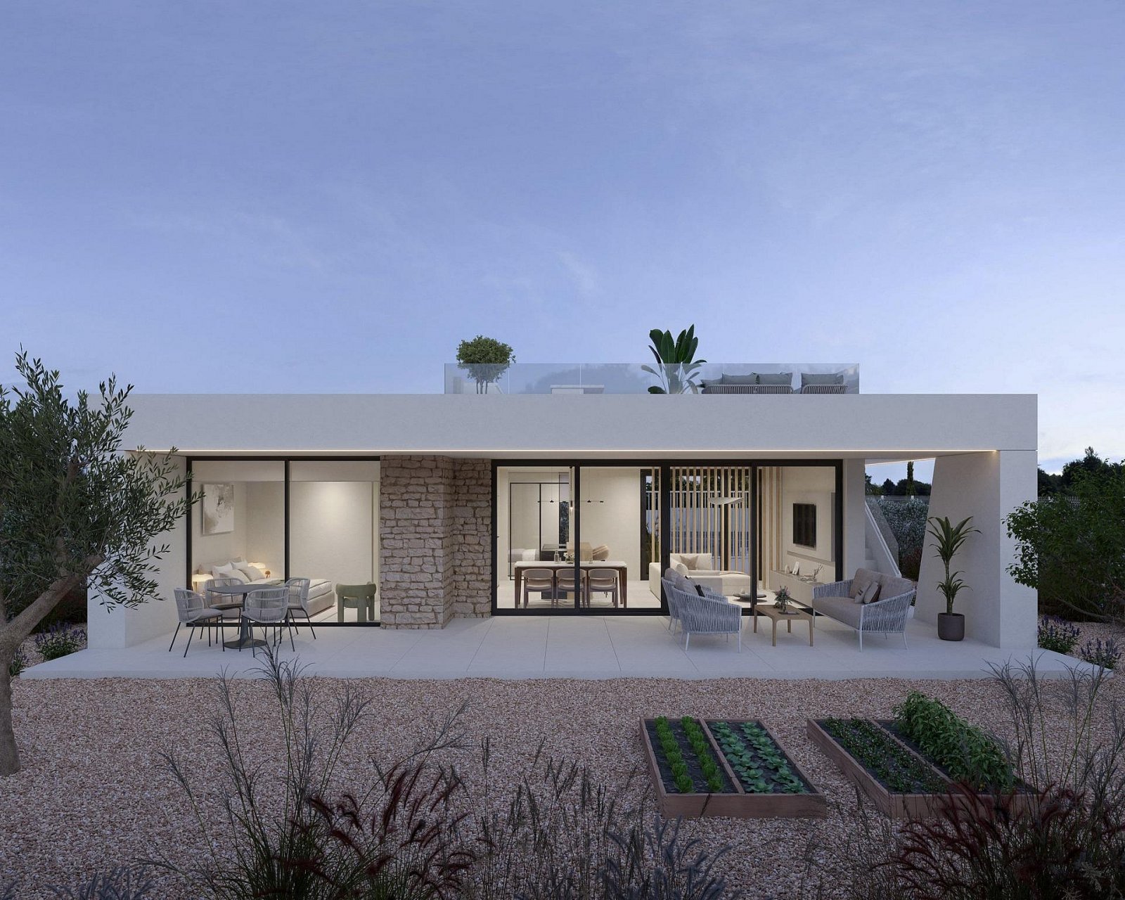 <p>Villa provided with 3 Bedrooms and 2 Bathrooms, private swimming pool and private garage for 2 cars. </p><p>Luxury new build homes on the Hacien...