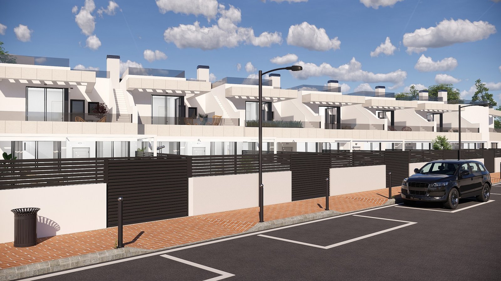 Rojales: <p>Terraced villa provided with 3 Bedrooms and 2 Bathrooms, optional swimming pool and parking space on own plot. </p> 