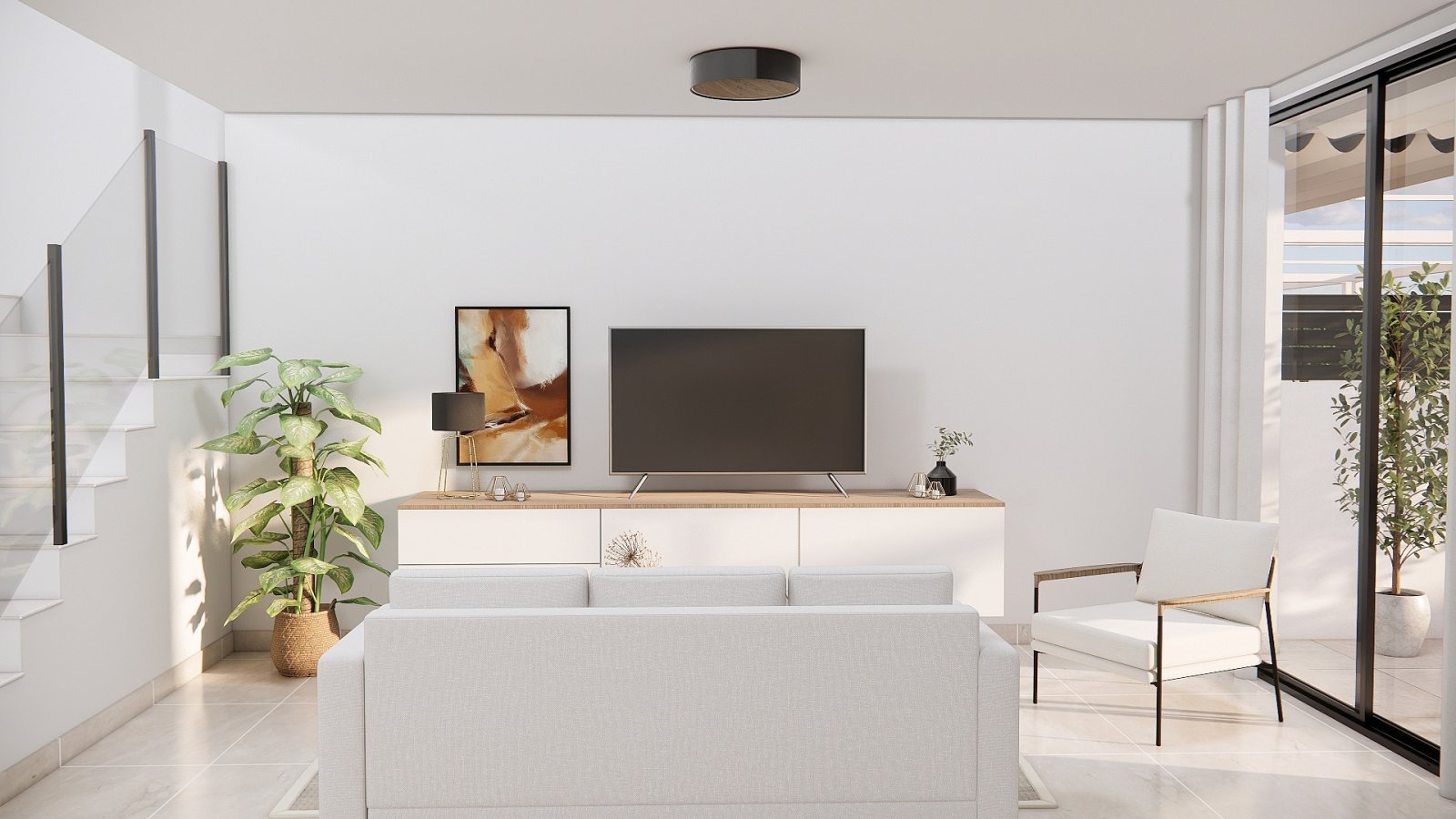 <p>Terraced villa provided with 3 Bedrooms and 2 Bathrooms, optional swimming pool and parking space on own plot. </p>