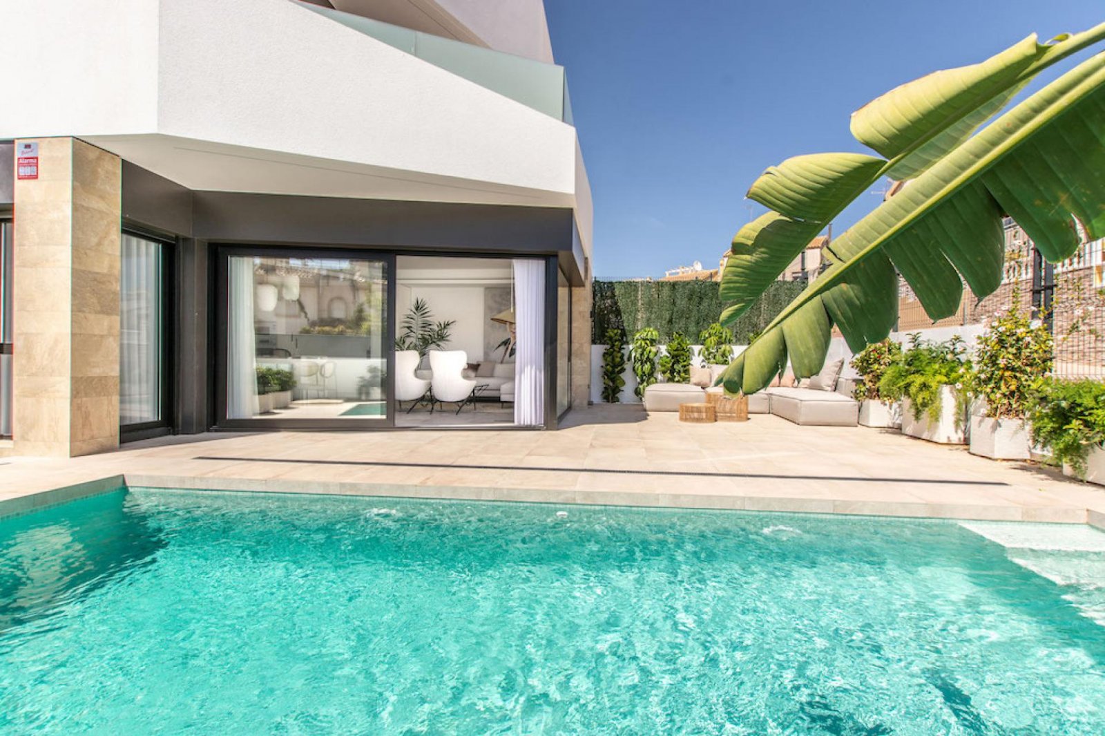 <p>Villa provided with 3 Bedrooms and 3 Bathrooms, inside & outside swimming pool and carport. </p><p>Discover these beautiful villas, located in O...
