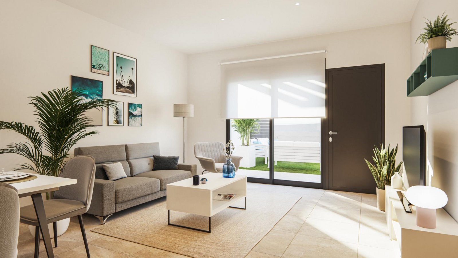 <p>Apartment with terrace provided with 2 Bedrooms and 2 Bathrooms, communal swimming pool and underground parking space with storage room. </p><p>...