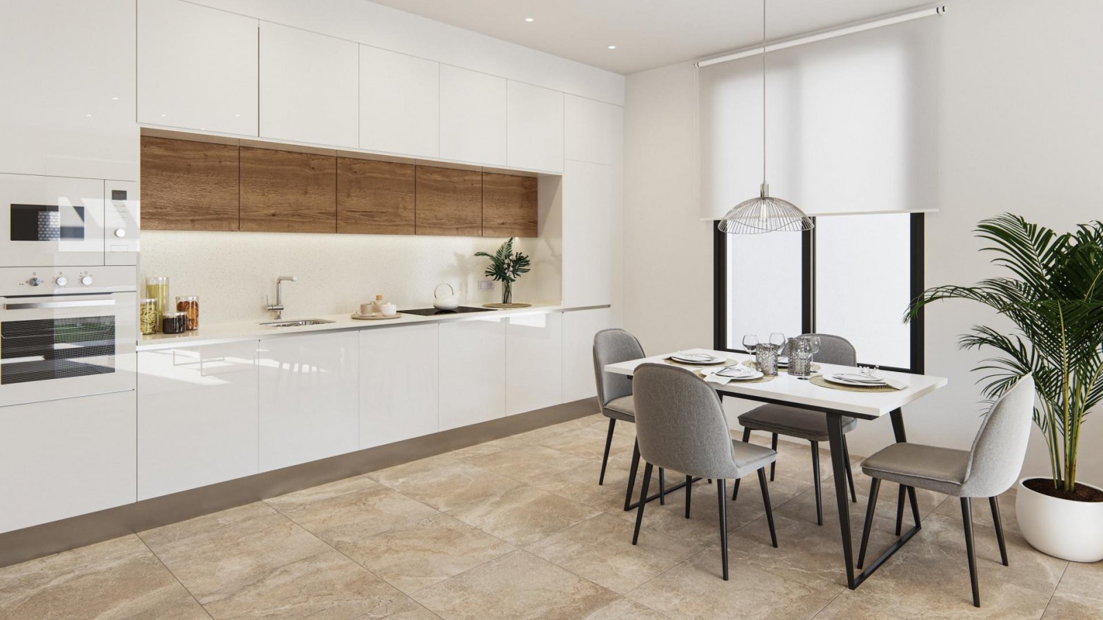 <p>Apartment with terrace provided with 3 Bedrooms and 2 Bathrooms, communal swimming pool and underground parking space with storage room. </p><p>...