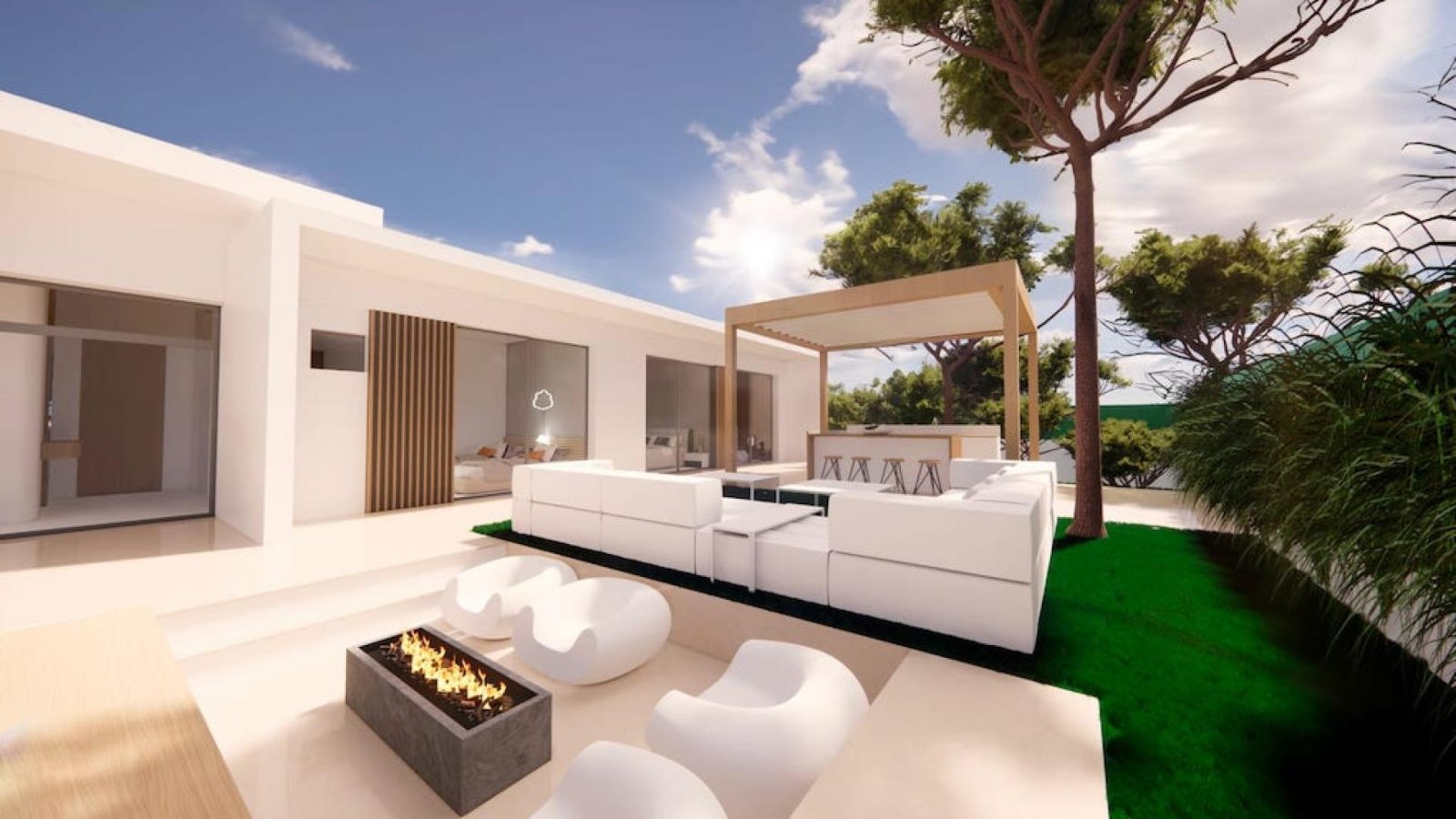 <p>Villa provided with 3 Bedrooms and 3 Bathrooms, private swimming pool and underground garage with cellar. </p><p>Discover these beautiful villas...
