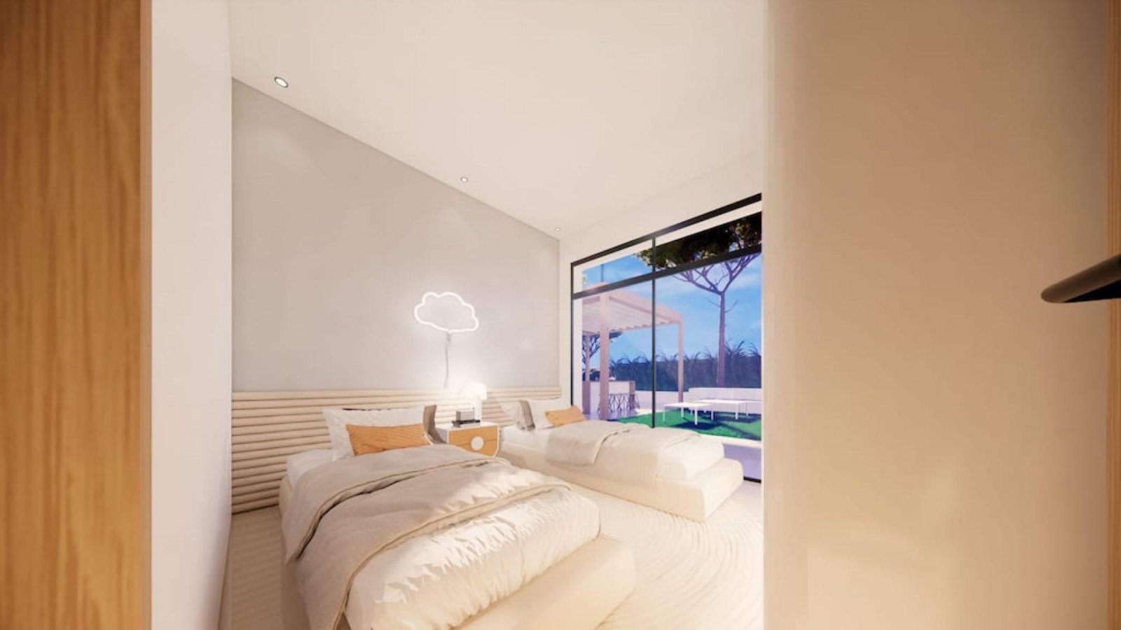 <p>Villa provided with 3 Bedrooms and 3 Bathrooms, private swimming pool and underground garage with cellar. </p><p>Discover these beautiful villas...