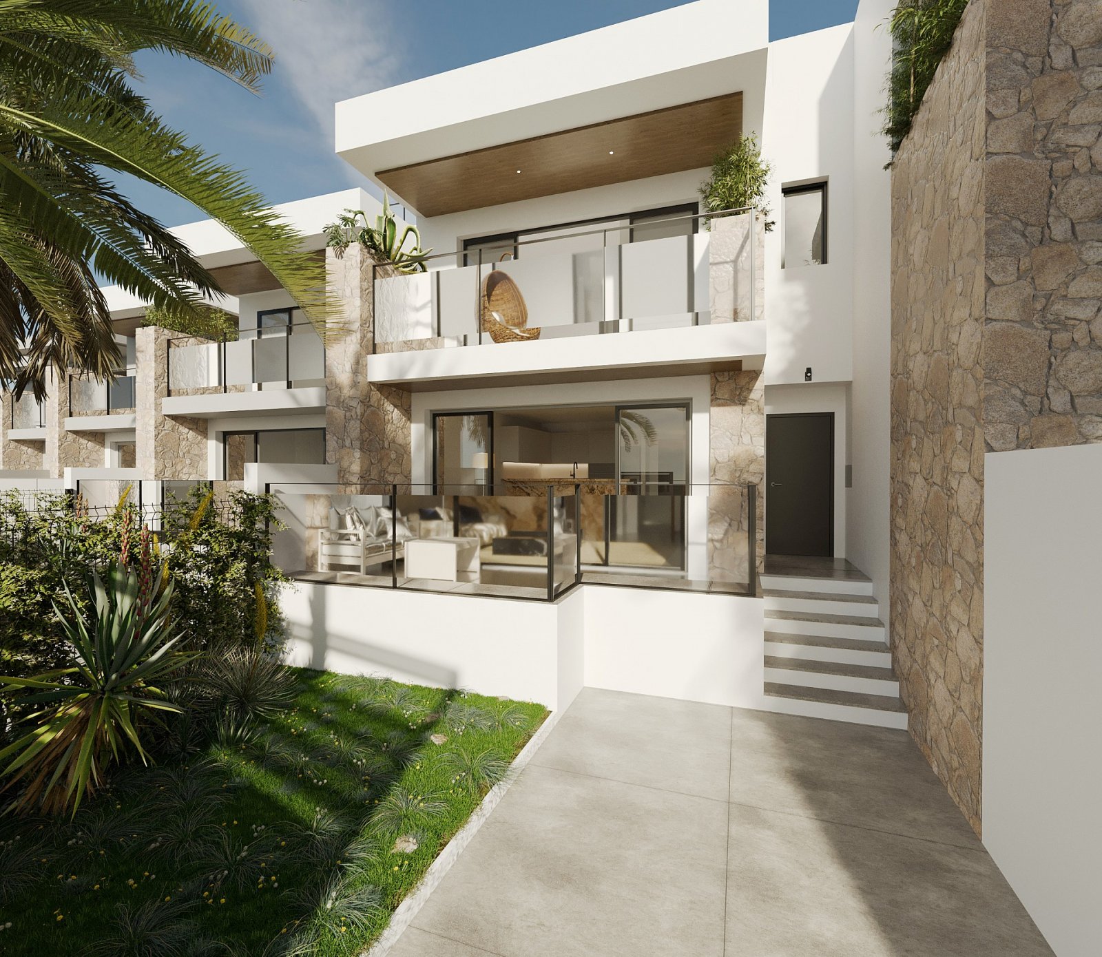 <p>Villa provided with 3 Bedrooms and 2 Bathrooms, communal swimming pool and private garage. </p><p>We present you an incredible project of 54 bun...