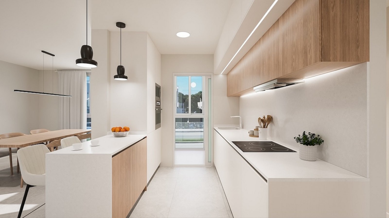 <p>Apartment with terrace provided with 2 Bedrooms and 2 Bathrooms, communal swimming pool and optional underground parking & storage room. </p><p>...