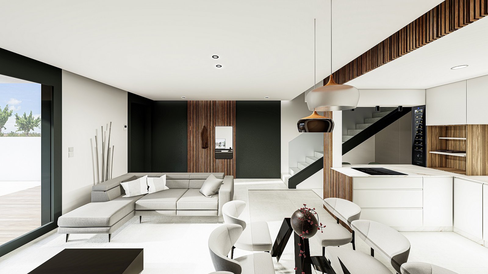 <p>Terraced villa provided with 3 Bedrooms and 3 Bathrooms, private swimming pool and parking space on own plot. </p><p>Just 2 km away is the sandy...