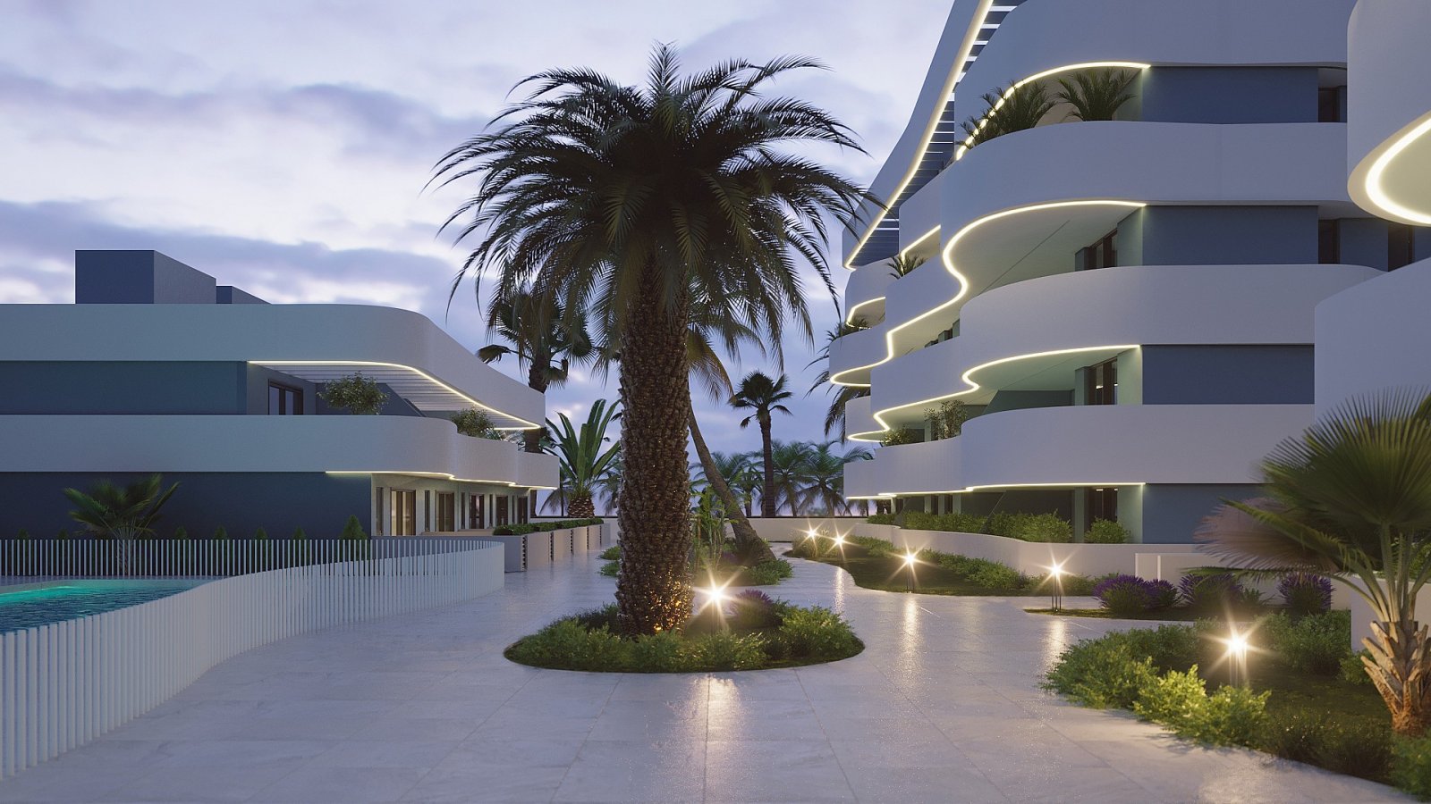 <p>Apartment with terrace provided with 2 Bedrooms and 2 Bathrooms, communal swimming pool and underground parking space. </p><p>Latest tech to kee...