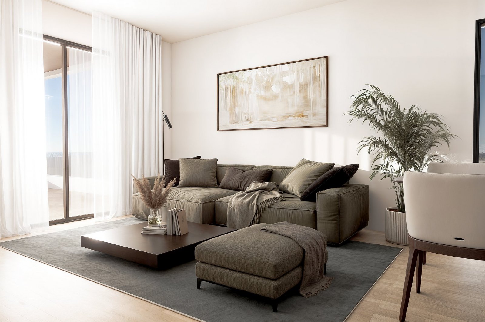 <p>Apartment with terrace provided with 2 Bedrooms and 2 Bathrooms, communal swimming pool and underground parking space. </p>