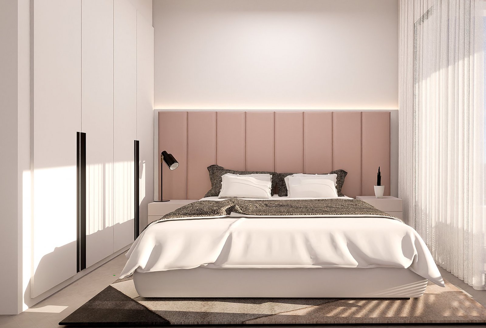 <p>Apartments - solarium provided with 2 Bedrooms and 2 Bathrooms, communal swimming pool and optional underground parking space. </p><p>Discover t...