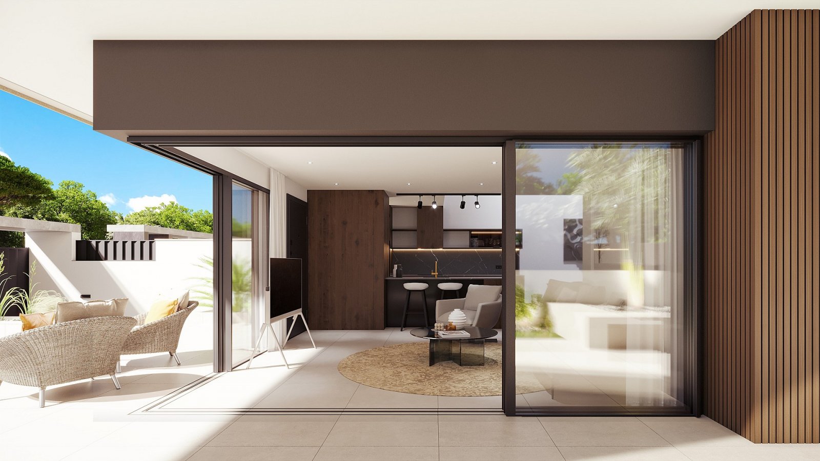 <p>Terraced villa provided with 3 Bedrooms and 3 Bathrooms, private swimming pool and parking space on own plot. </p><p>Pilar de la Horadada is a l...