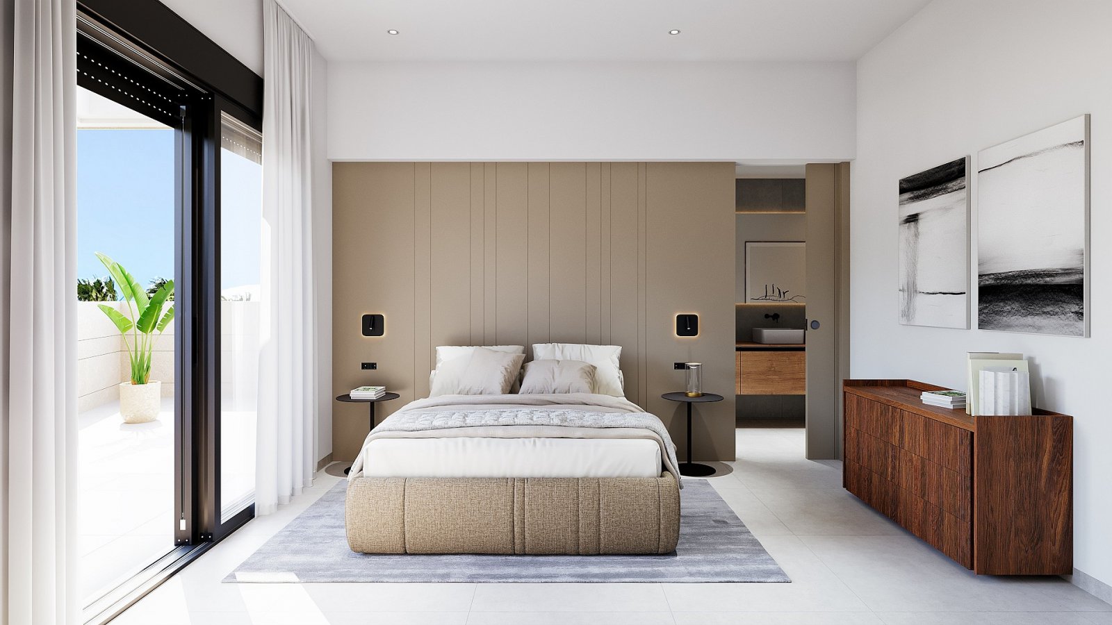 <p>Terraced villa provided with 3 Bedrooms and 3 Bathrooms, private swimming pool and parking space on own plot. </p><p>Pilar de la Horadada is a l...