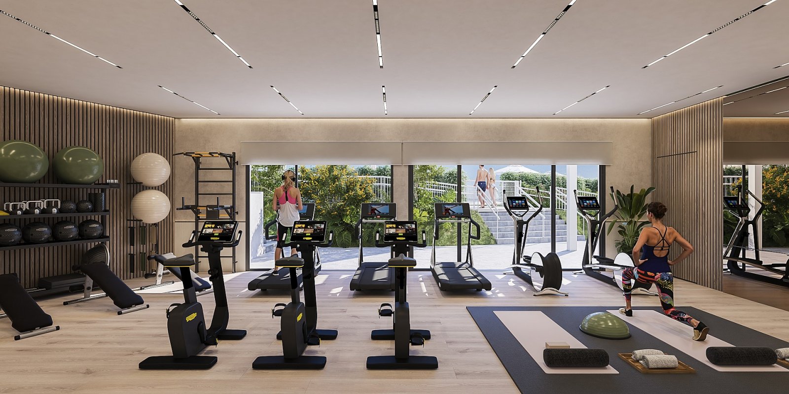 <p>Apartments - solarium provided with 2 Bedrooms and 2 Bathrooms, heated swimming pool and underground parking space with storage room. </p><p>Thi...