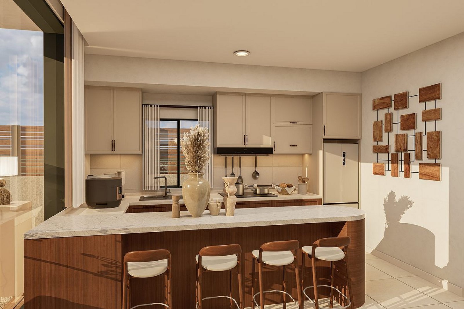 <p>Villa provided with 3 Bedrooms and 2 Bathrooms, private swimming pool and parking spot. </p>