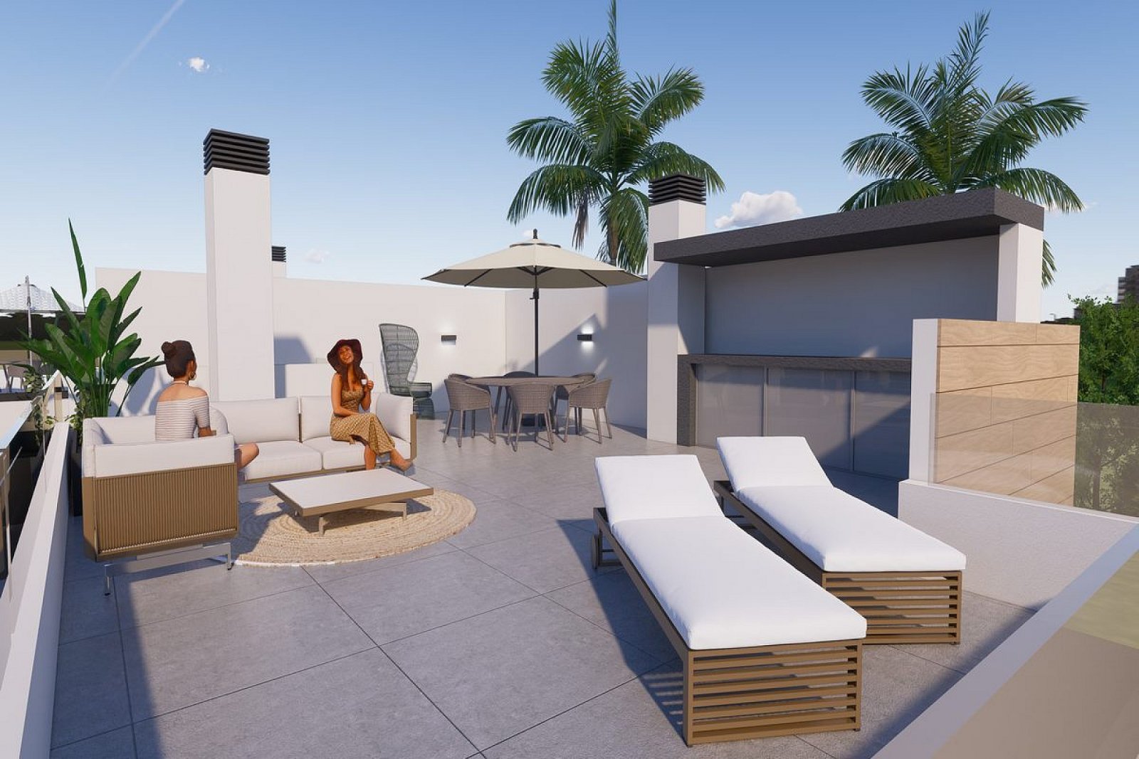 <p>Villa provided with 3 Bedrooms and 2 Bathrooms, private swimming pool and parking space on own plot. </p><p>These exclusive single-storey villas...