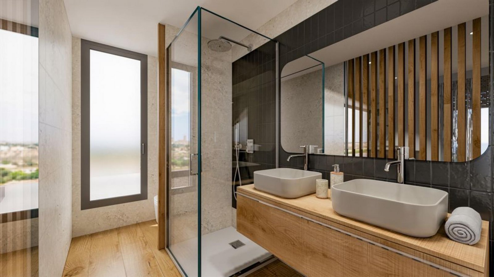 <p>Villa provided with 3 Bedrooms and 2 Bathrooms, private swimming pool and optional underground parking space. </p><p>Surrounded by green areas a...