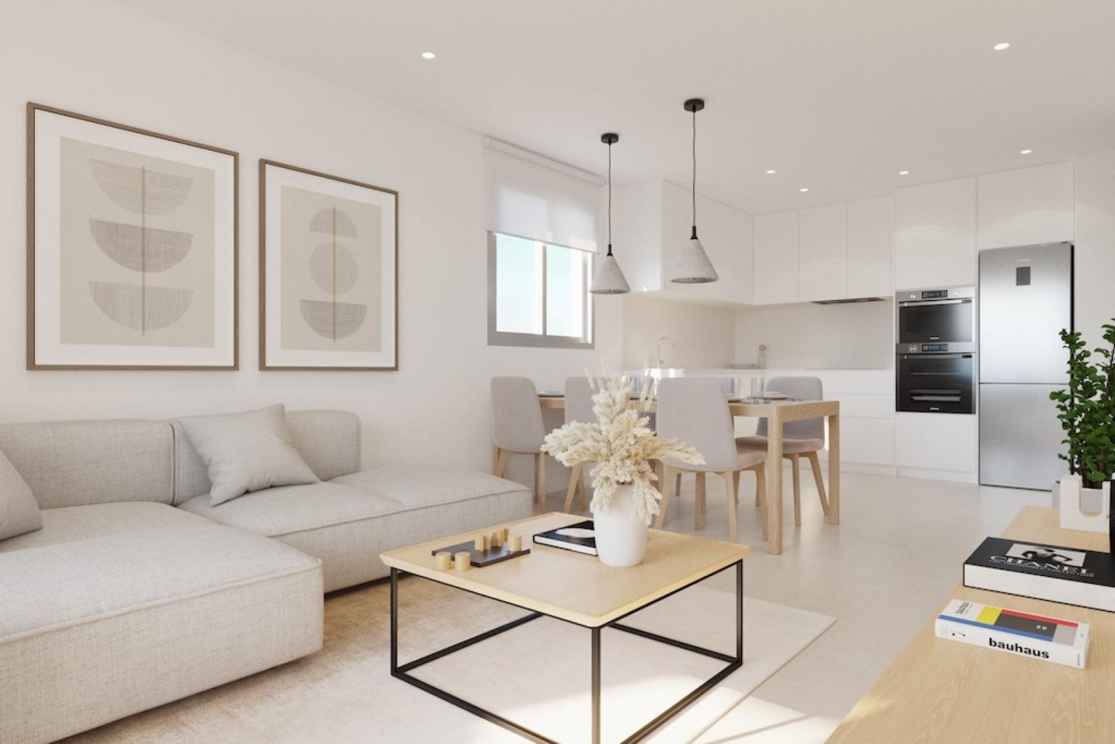<p>Apartments - solarium provided with 3 Bedrooms and 2 Bathrooms, communal swimming pool and underground parking space. </p>
