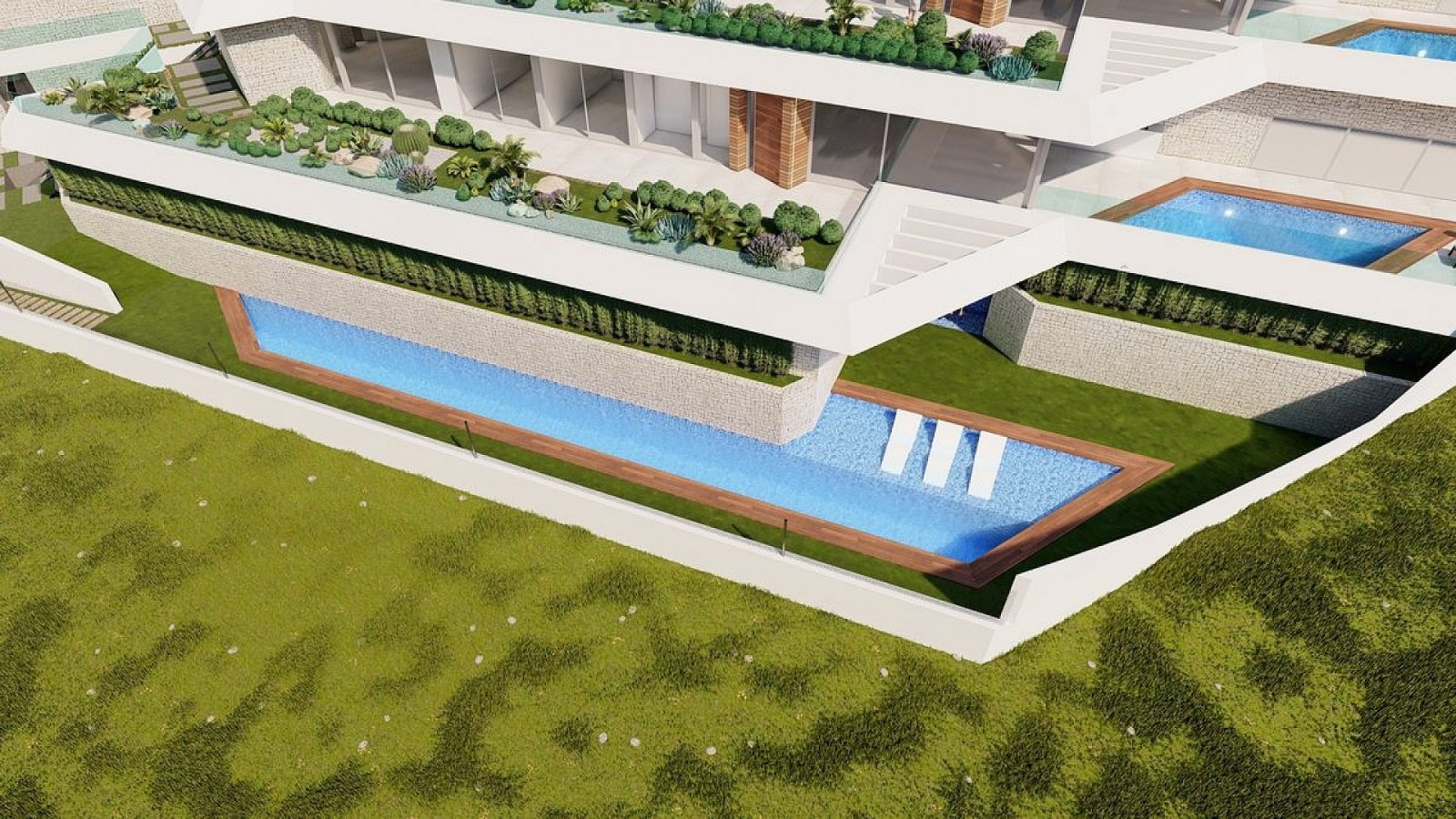 <p>Villa provided with 4 Bedrooms and 3 Bathrooms, private swimming pool and private garage. </p><p>This exclusive project comprises eight apartmen...