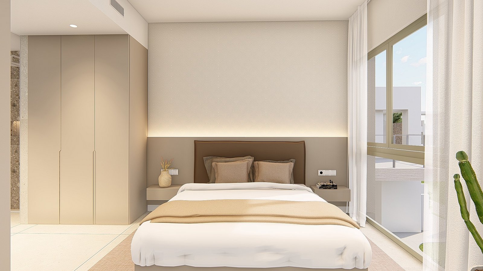 <p>Apartment with garden provided with 3 Bedrooms and 2 Bathrooms, communal swimming pool and parking spot. </p><p>the Lagunas de La Mata y Torrevi...