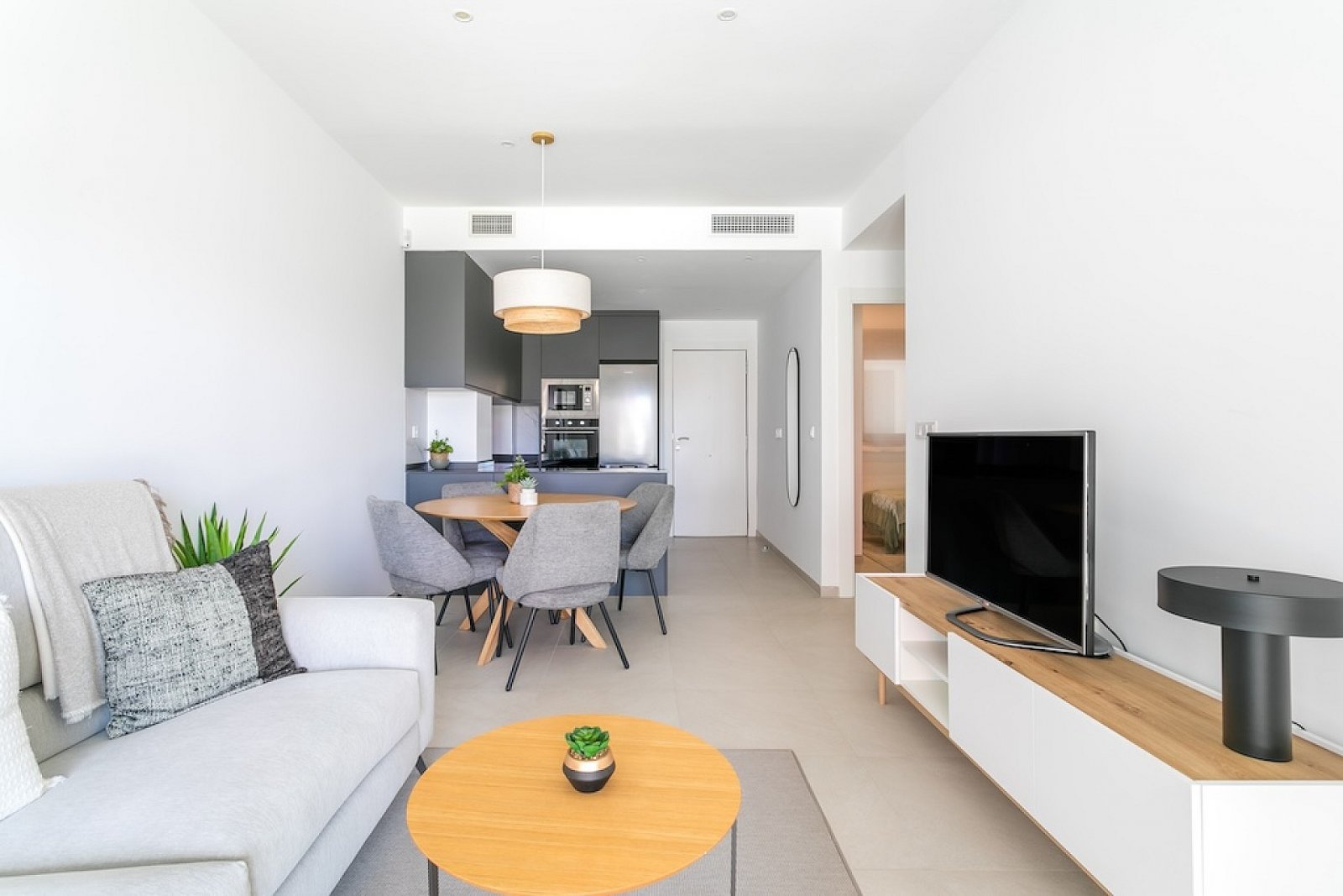<p>Apartment with garden provided with 2 Bedrooms and 2 Bathrooms, communal swimming pool and private parking space within domain. </p><p>All apart...