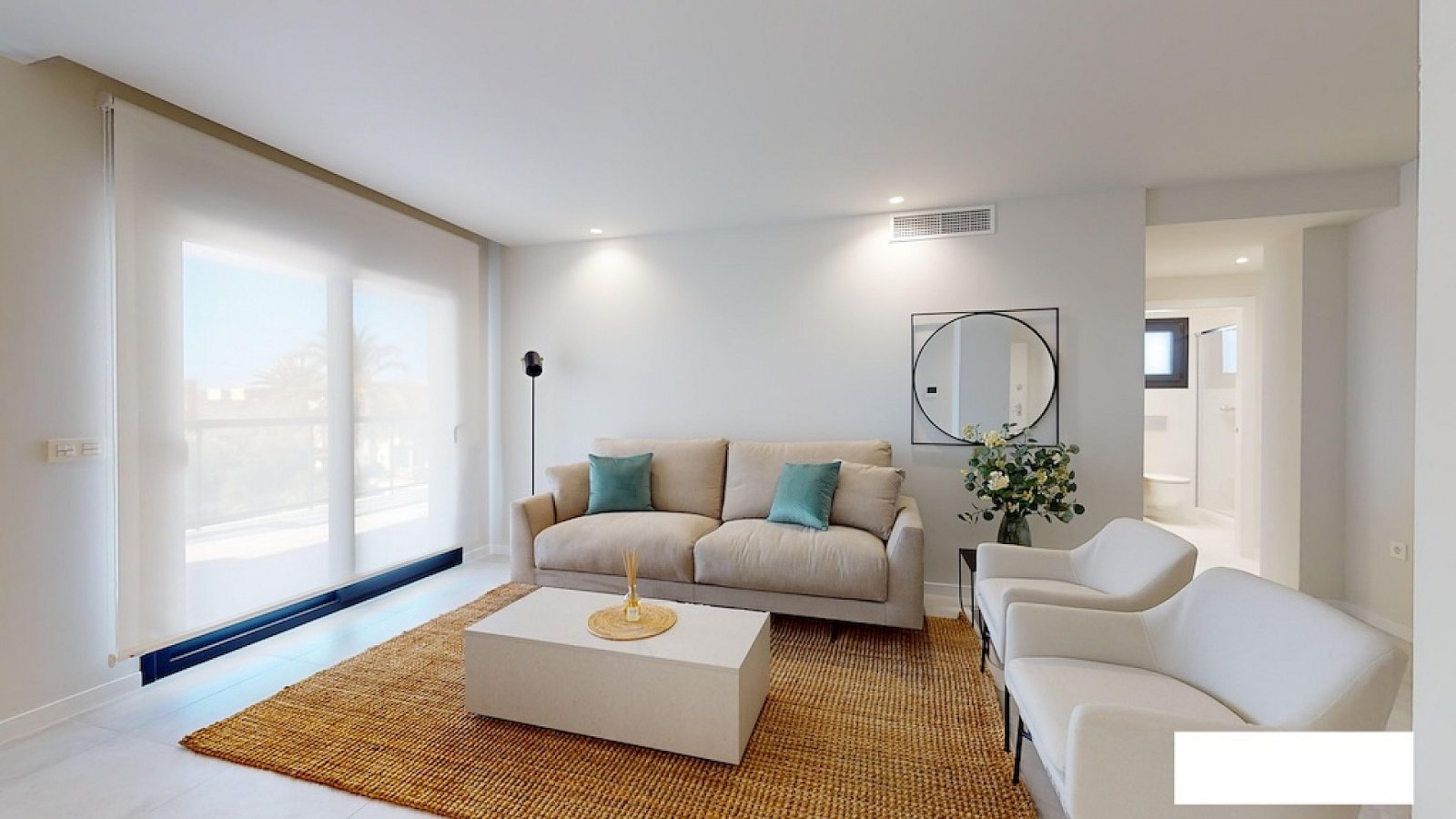 <p>Apartments - solarium provided with 2 Bedrooms and 2 Bathrooms, communal swimming pool and underground parking space with storage room. </p>